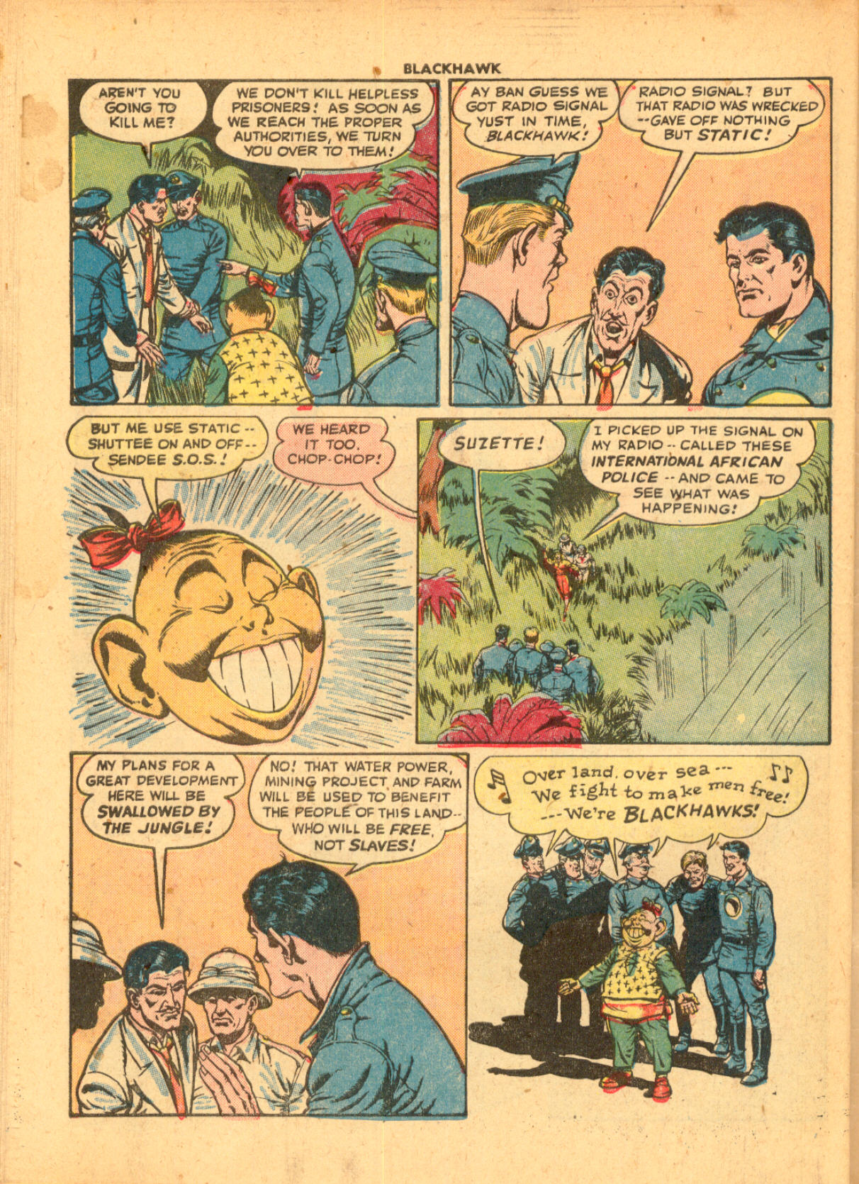 Read online Blackhawk (1957) comic -  Issue #10 - 50
