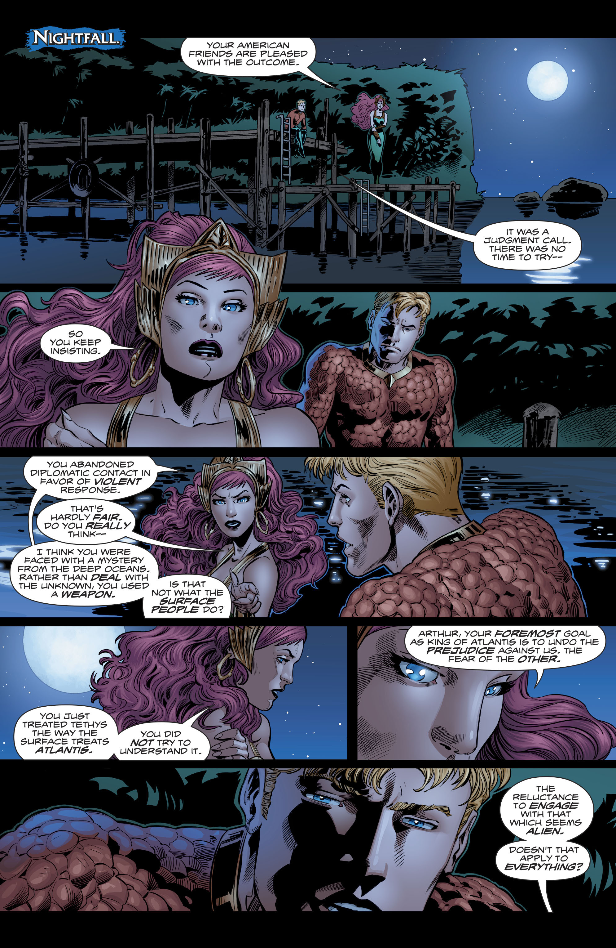 Read online Aquaman (2016) comic -  Issue #22 - 21