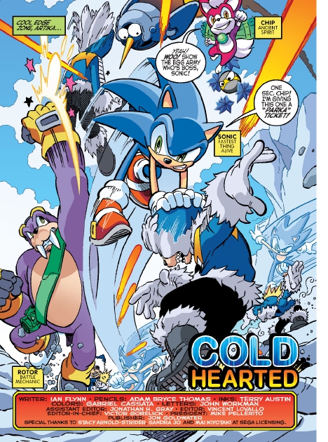 Read online Sonic Comics Spectacular: Speed of Sound comic -  Issue # Full - 122