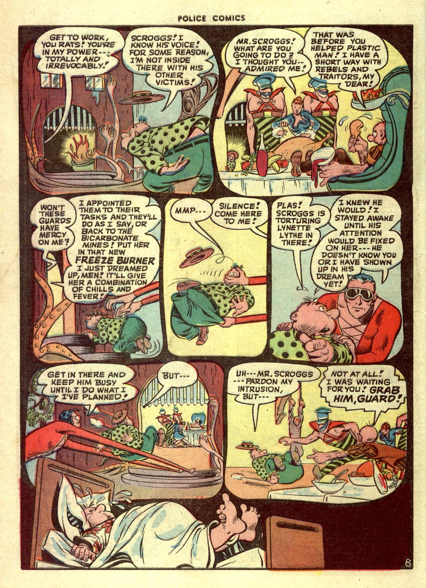 Read online Police Comics comic -  Issue #78 - 10
