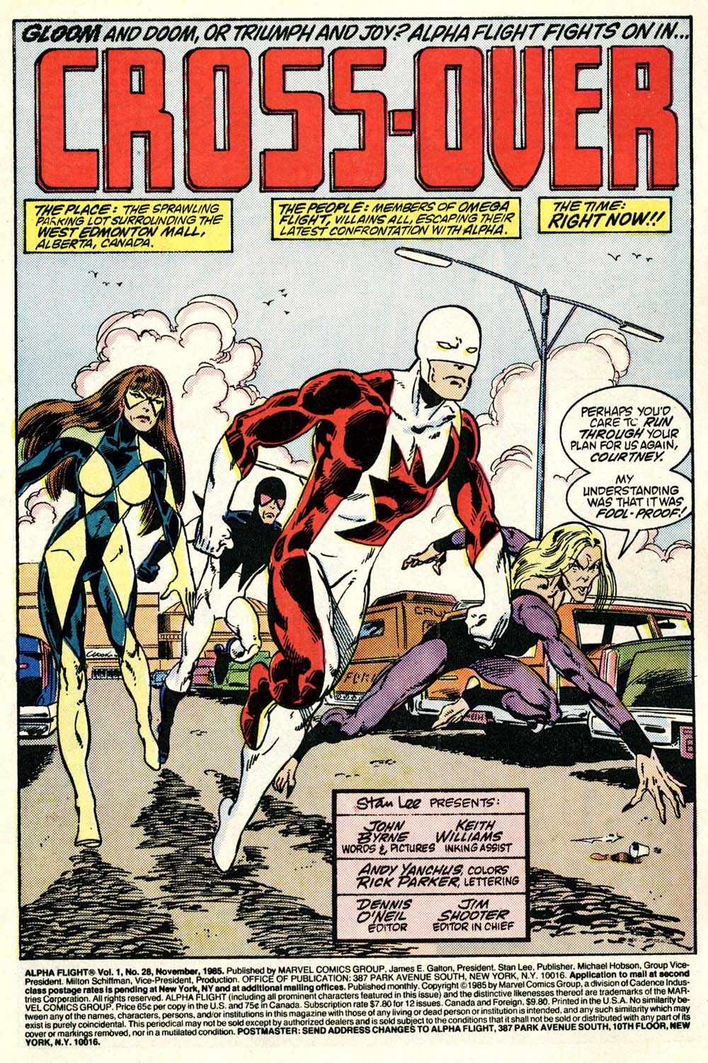 Read online Alpha Flight (1983) comic -  Issue #28 - 2