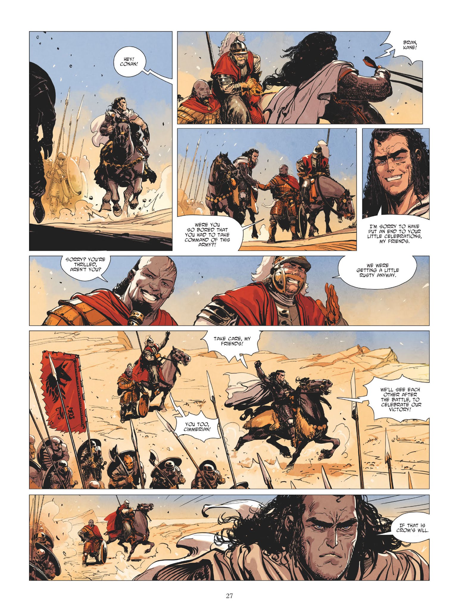 Read online Conan le Cimmérien - La Reine de la côte noire comic -  Issue #2 - 26