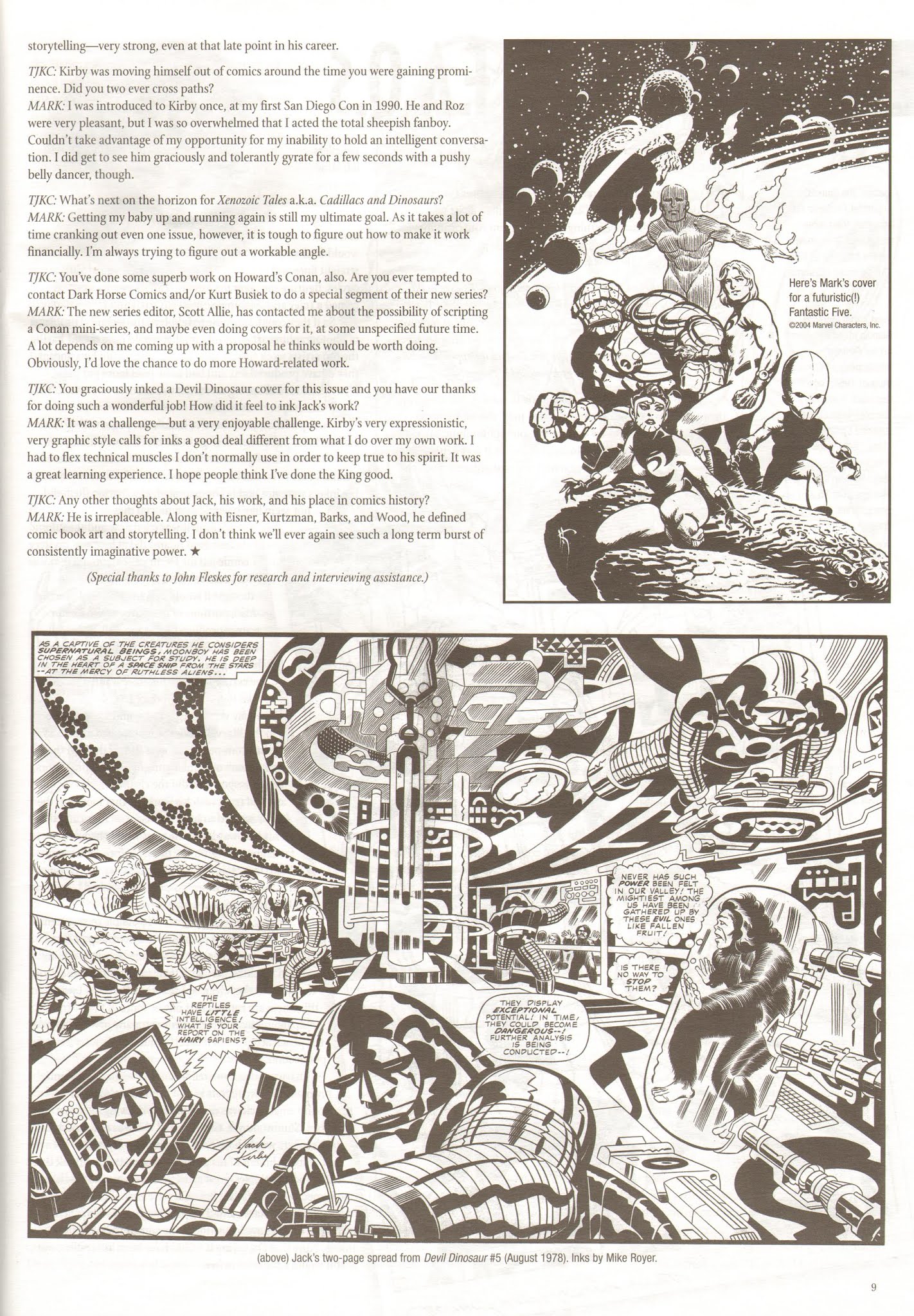 Read online The Jack Kirby Collector comic -  Issue #41 - 11