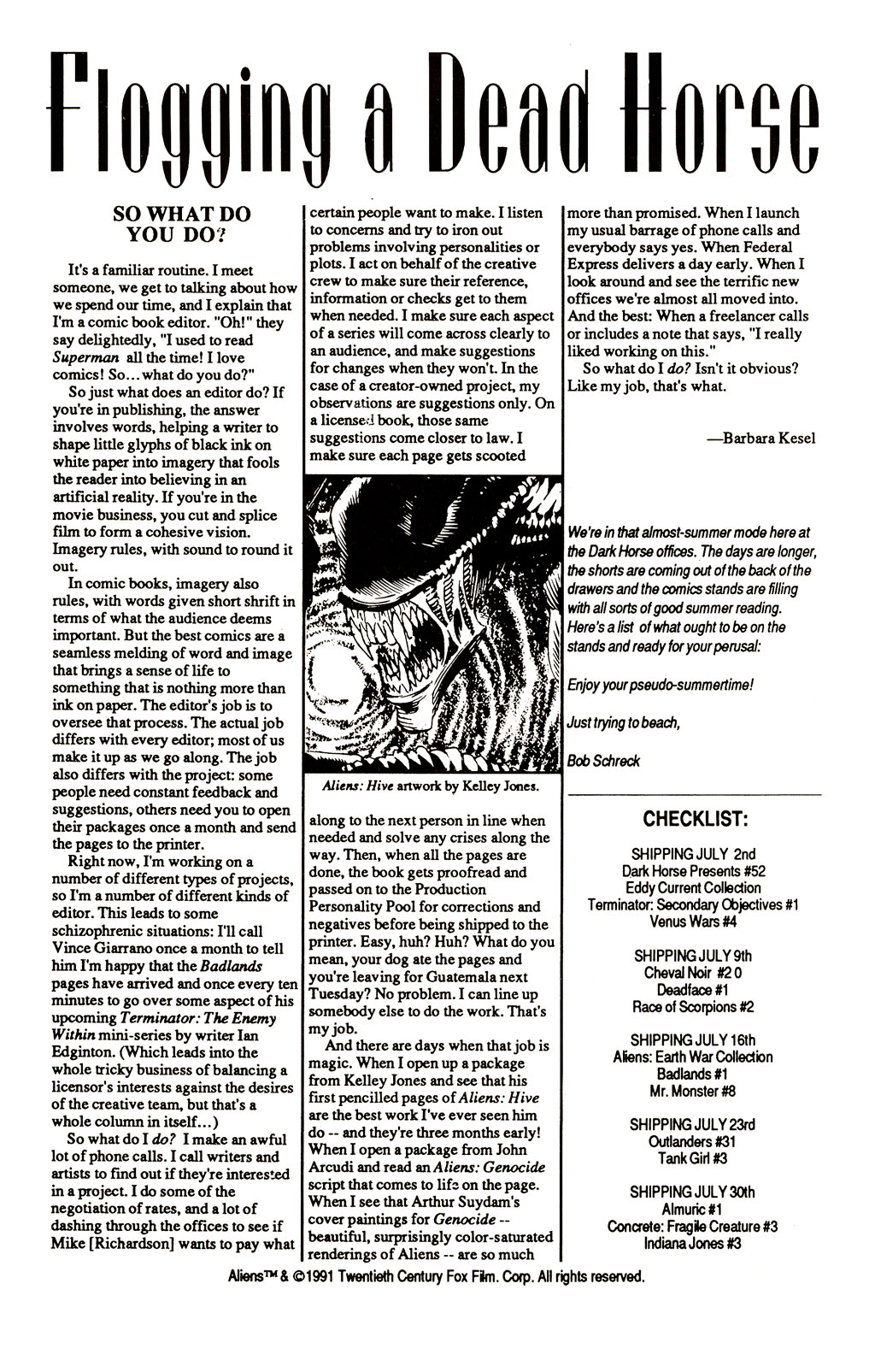 Dark Horse Presents (1986) Issue #52 #57 - English 31