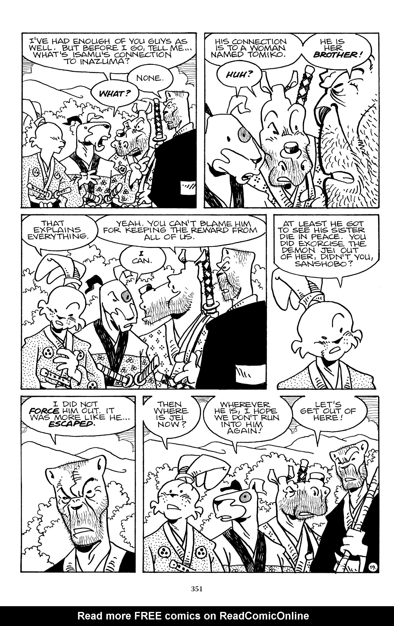 Read online The Usagi Yojimbo Saga comic -  Issue # TPB 6 - 349