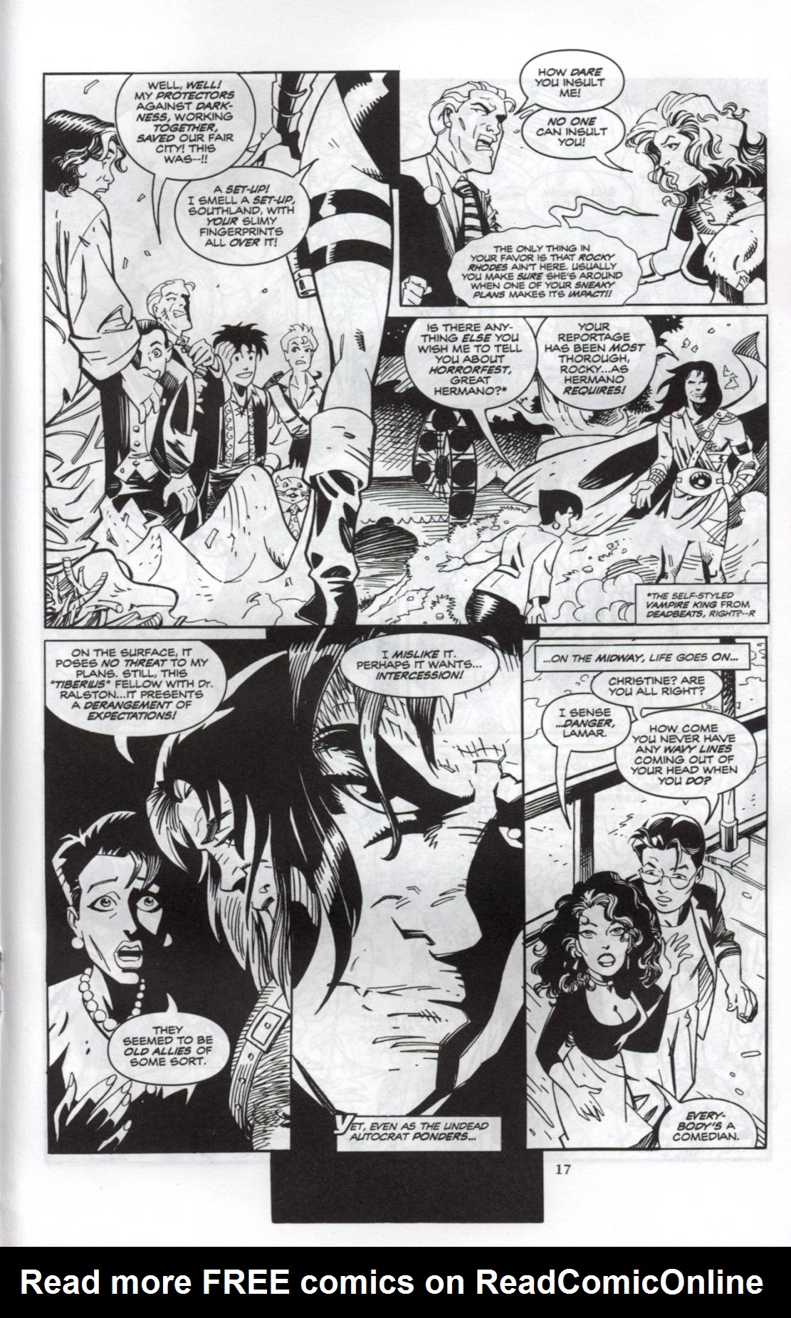 Read online Soulsearchers and Company comic -  Issue #39 - 16