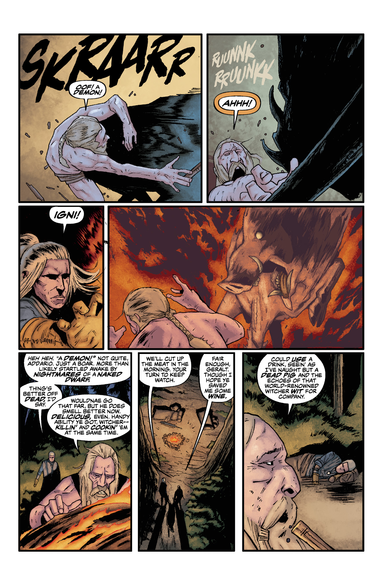 Read online The Witcher: Fox Children comic -  Issue #1 - 5