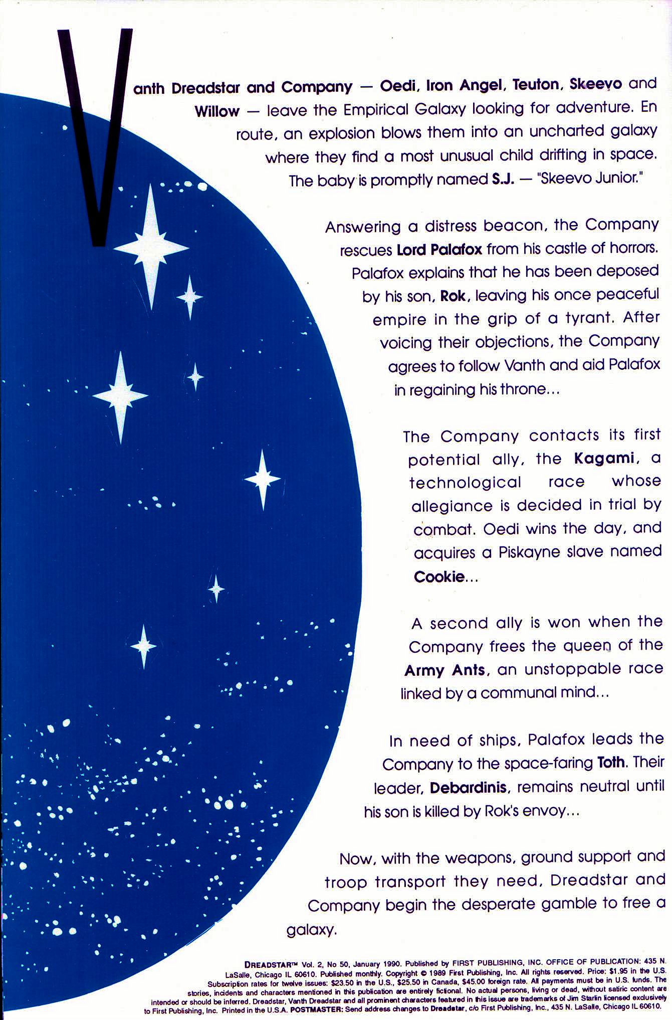 Read online Dreadstar comic -  Issue #50 - 3