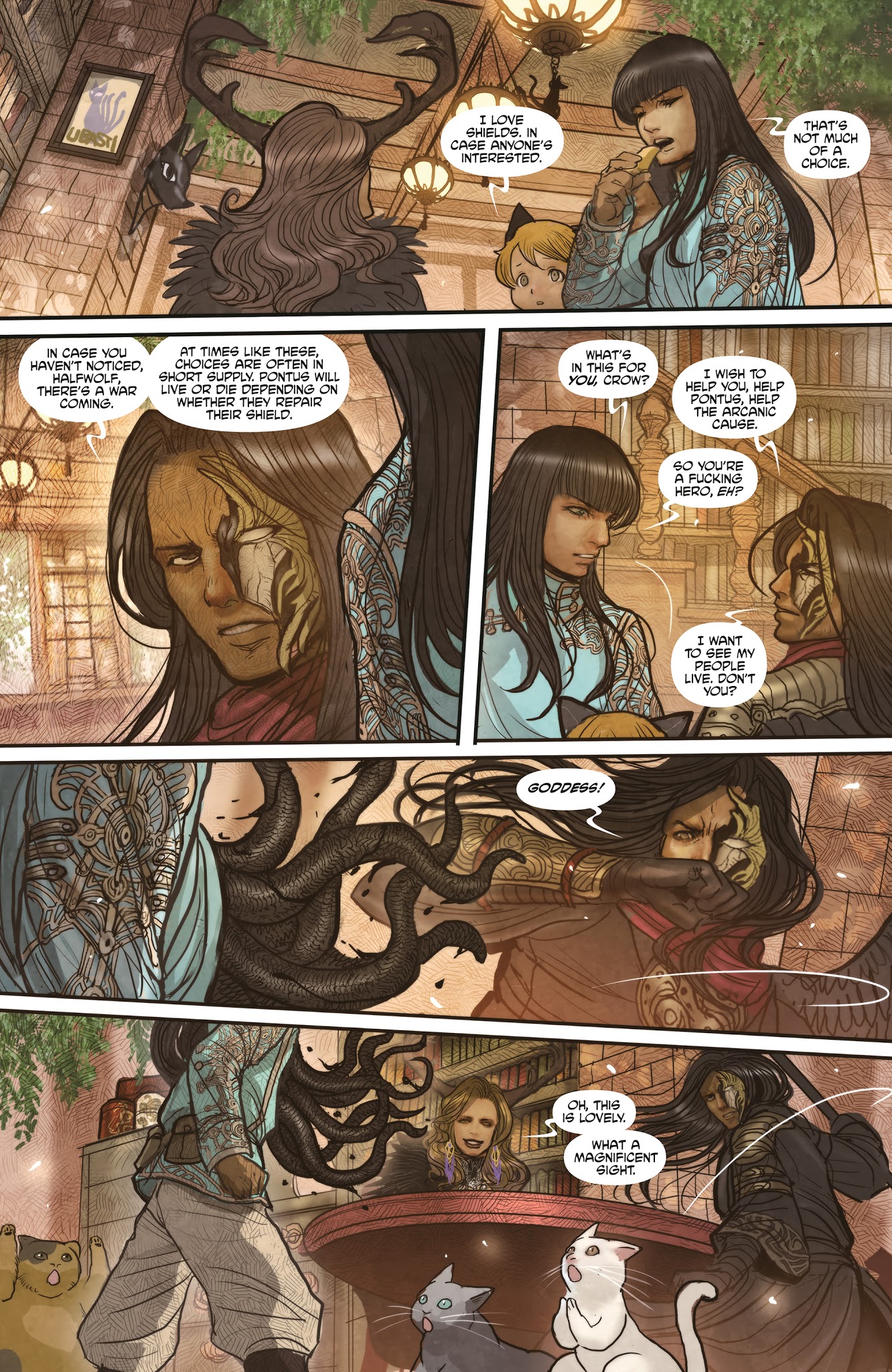 Read online Monstress comic -  Issue #13 - 28