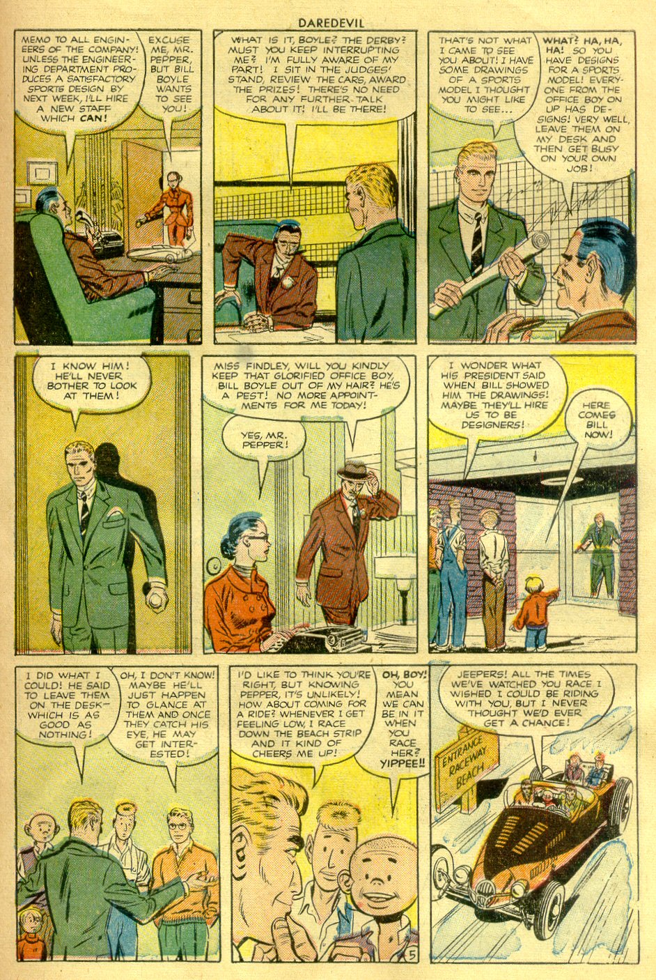 Read online Daredevil (1941) comic -  Issue #84 - 27