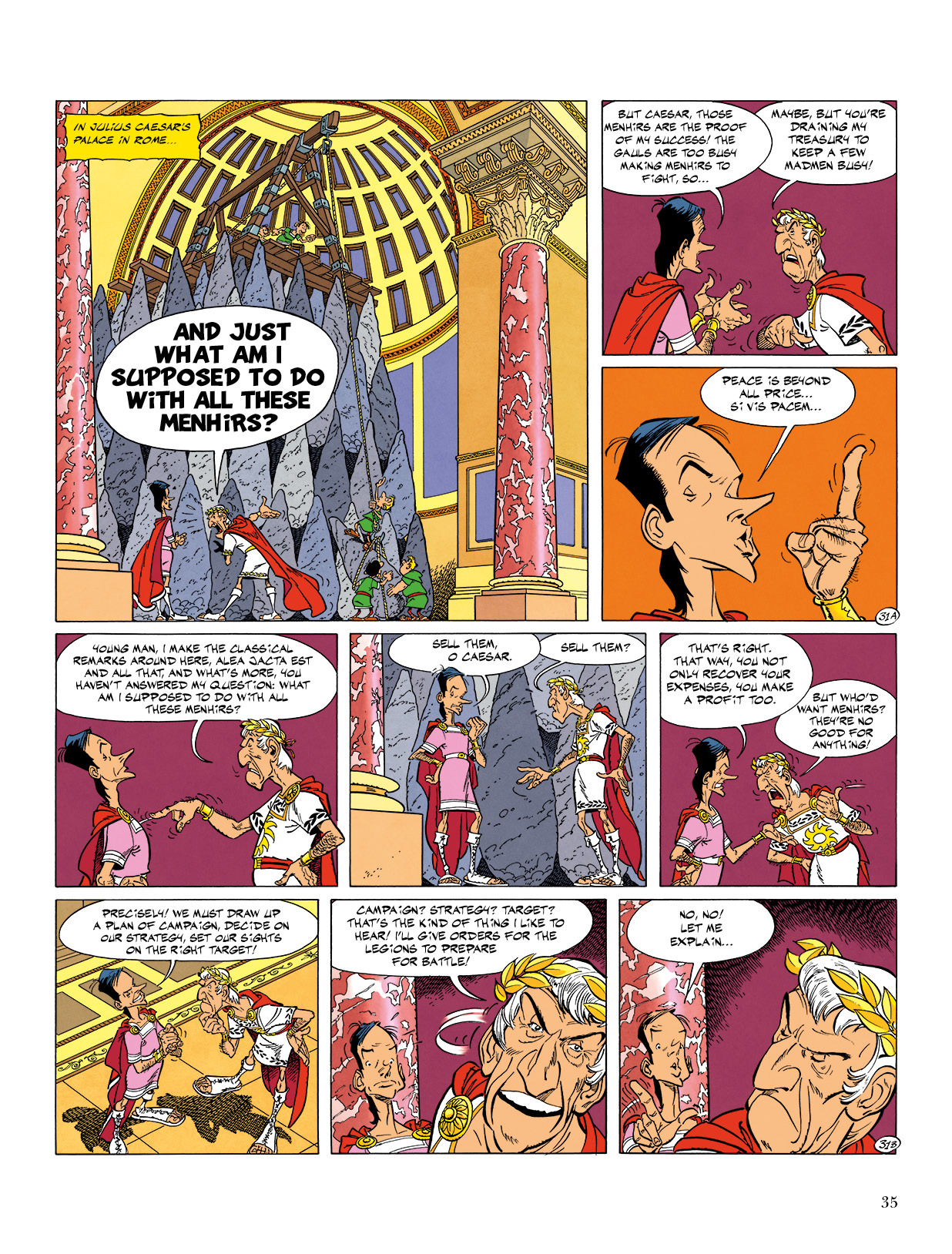 Read online Asterix comic -  Issue #23 - 36
