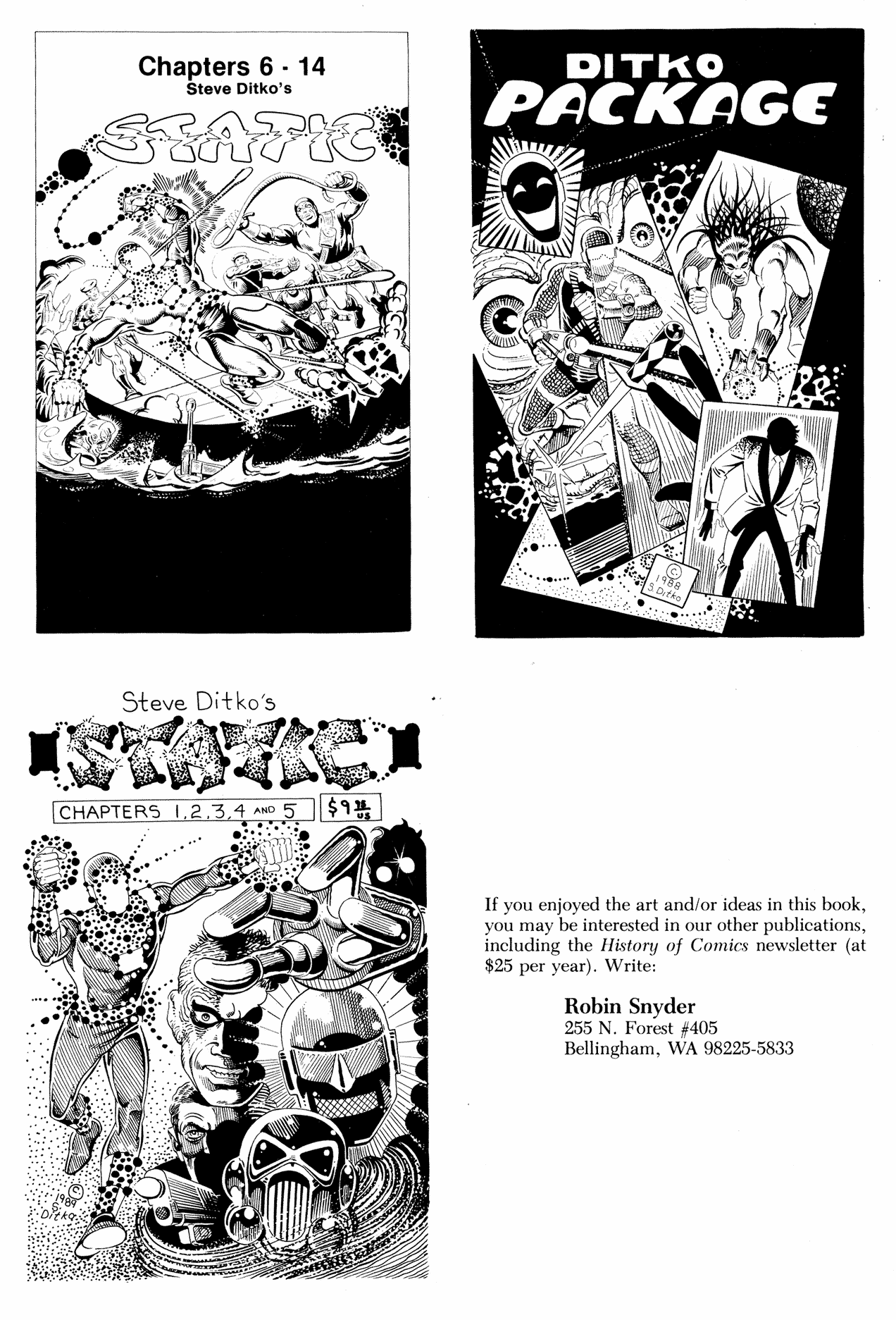 Read online Ditko Public Service Package comic -  Issue # TPB - 116