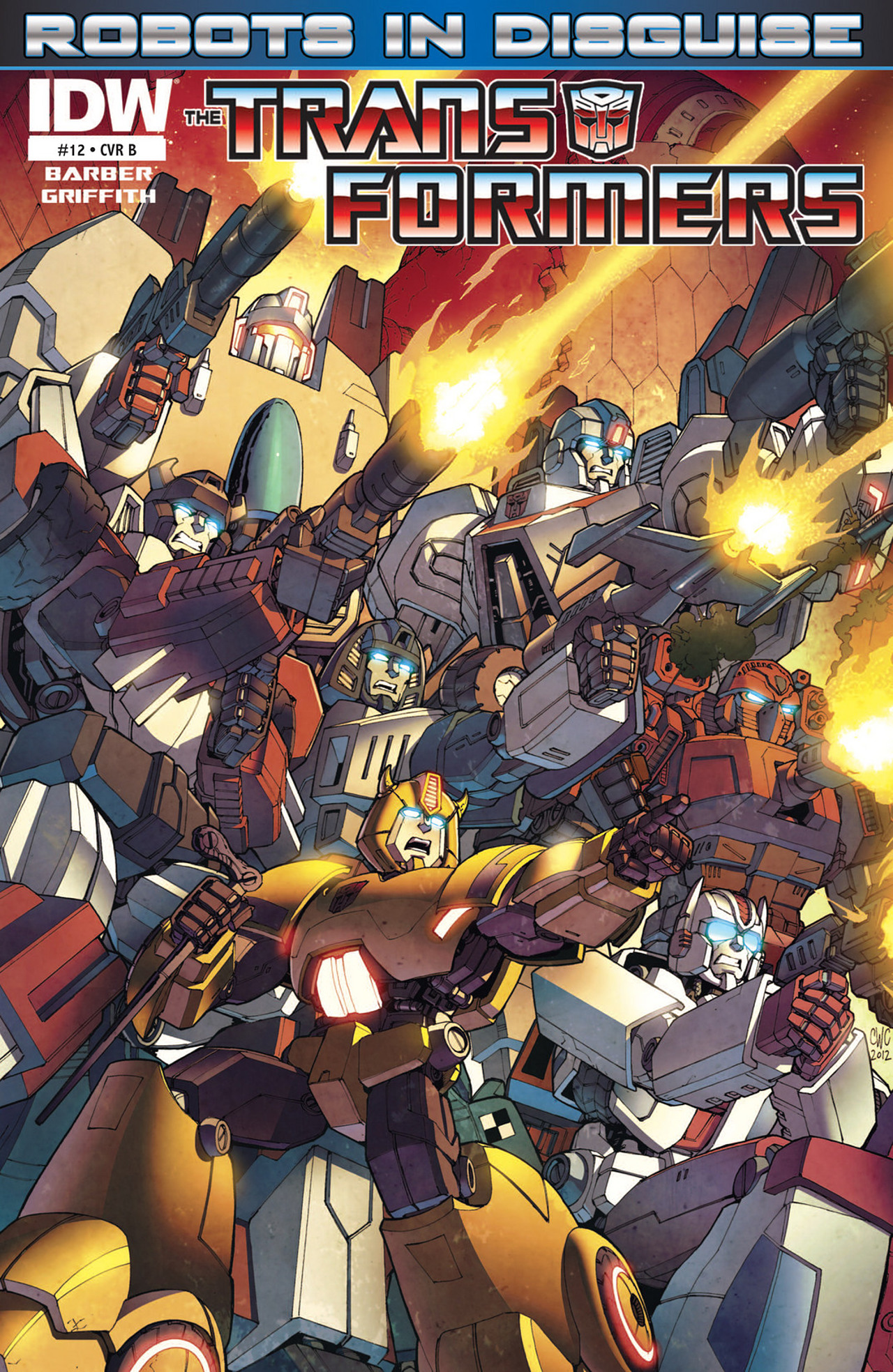 Read online Transformers: Robots In Disguise (2012) comic -  Issue #12 - 2
