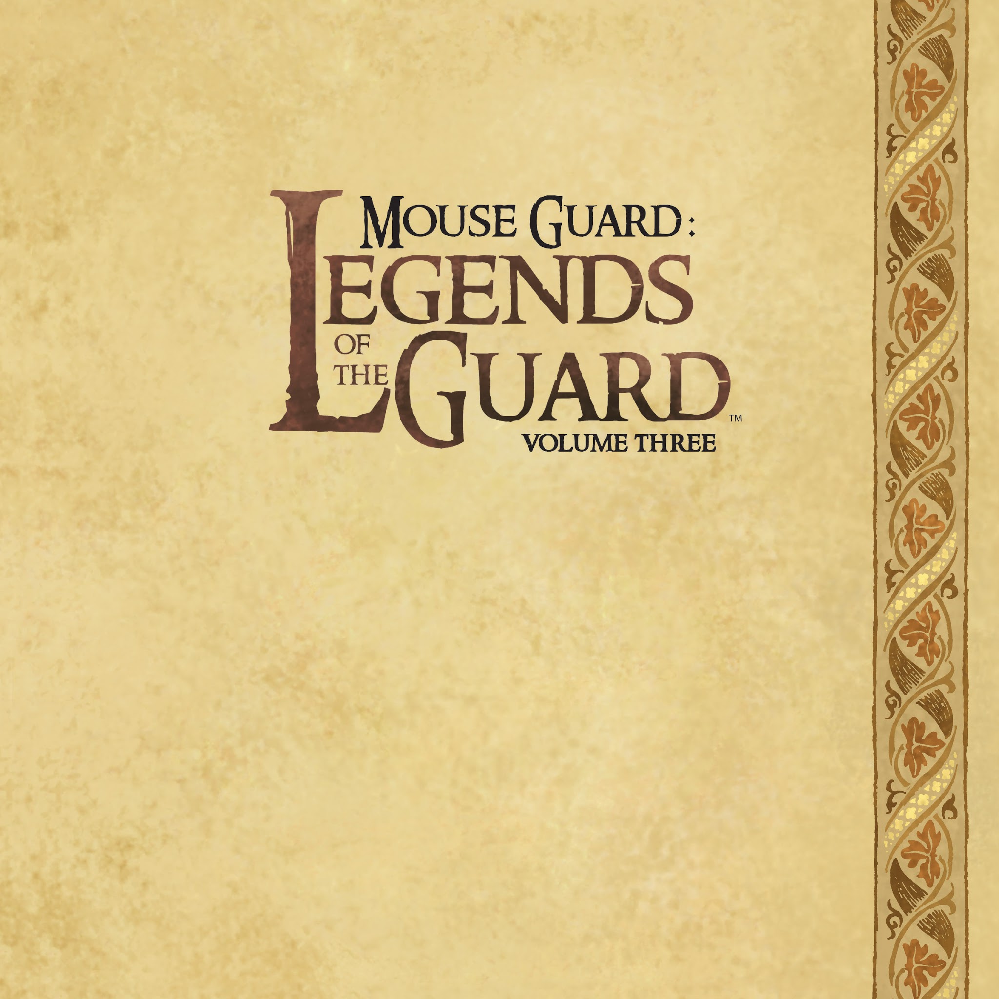 Read online Mouse Guard: Legends of the Guard Volume Three comic -  Issue # TPB - 6
