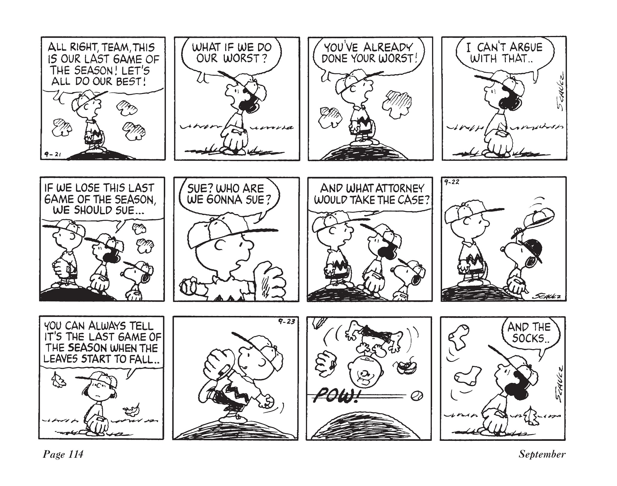 Read online The Complete Peanuts comic -  Issue # TPB 19 - 129