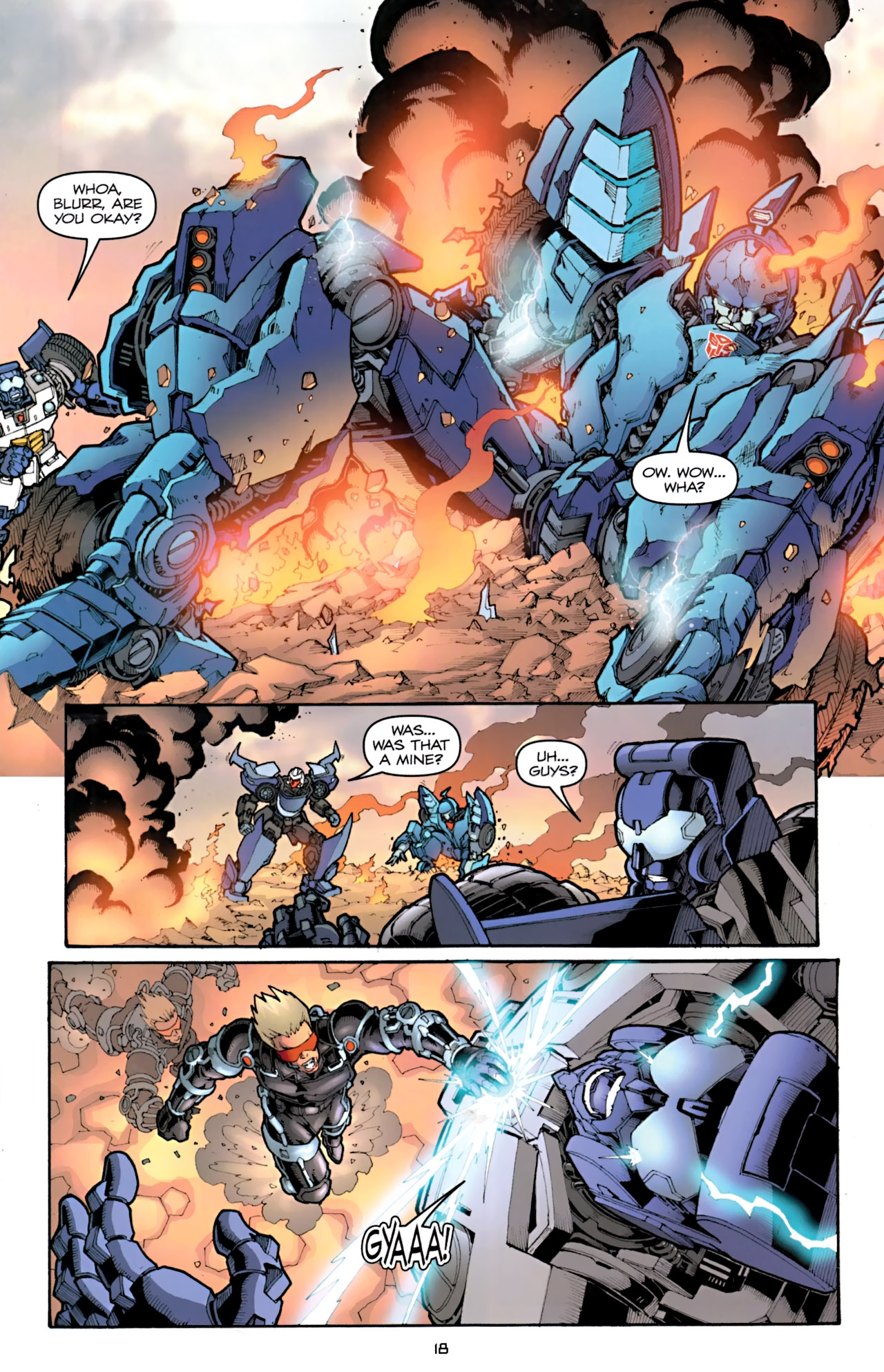 Read online The Transformers (2009) comic -  Issue #3 - 21
