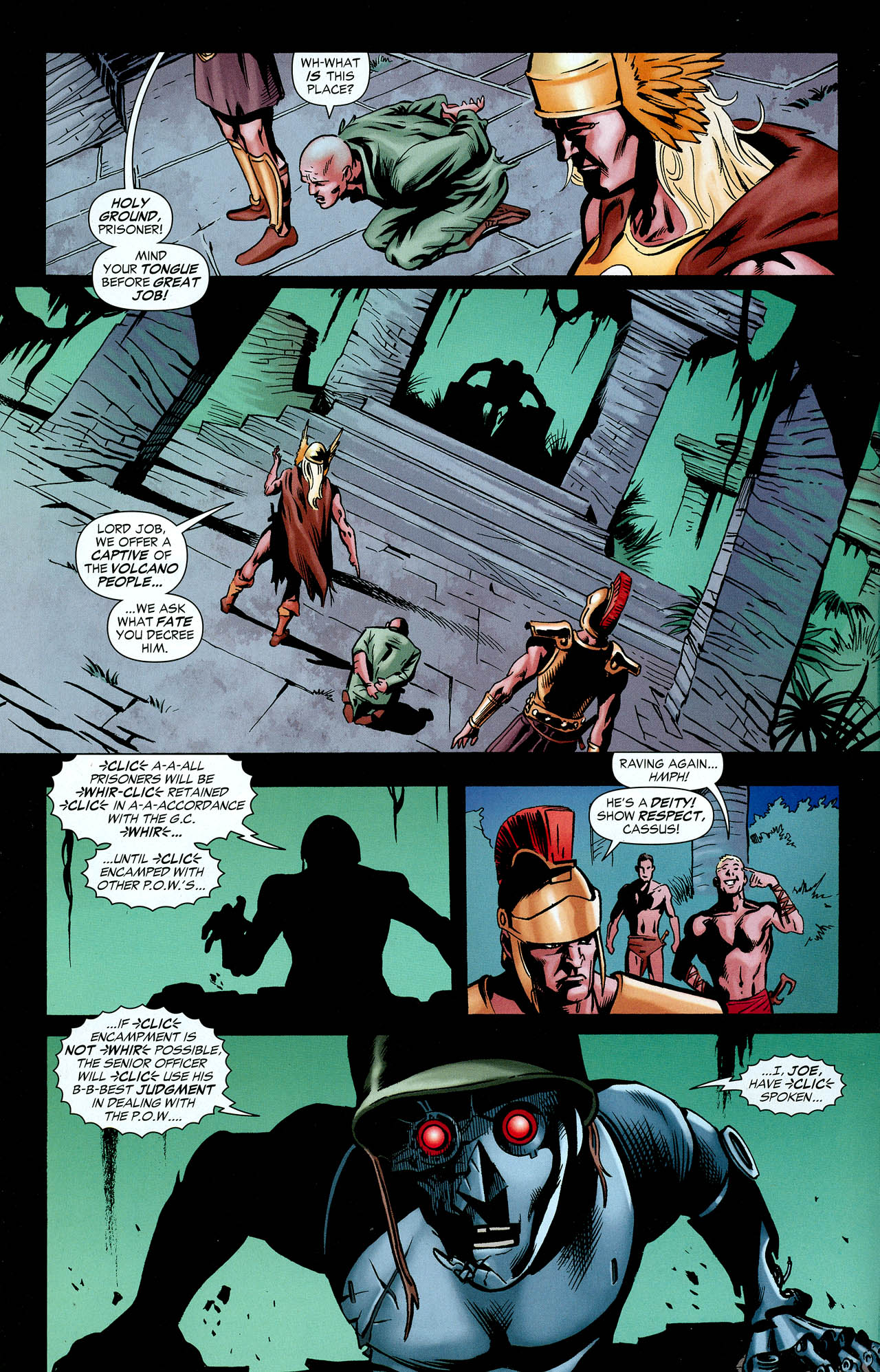 Read online The War That Time Forgot comic -  Issue #2 - 8