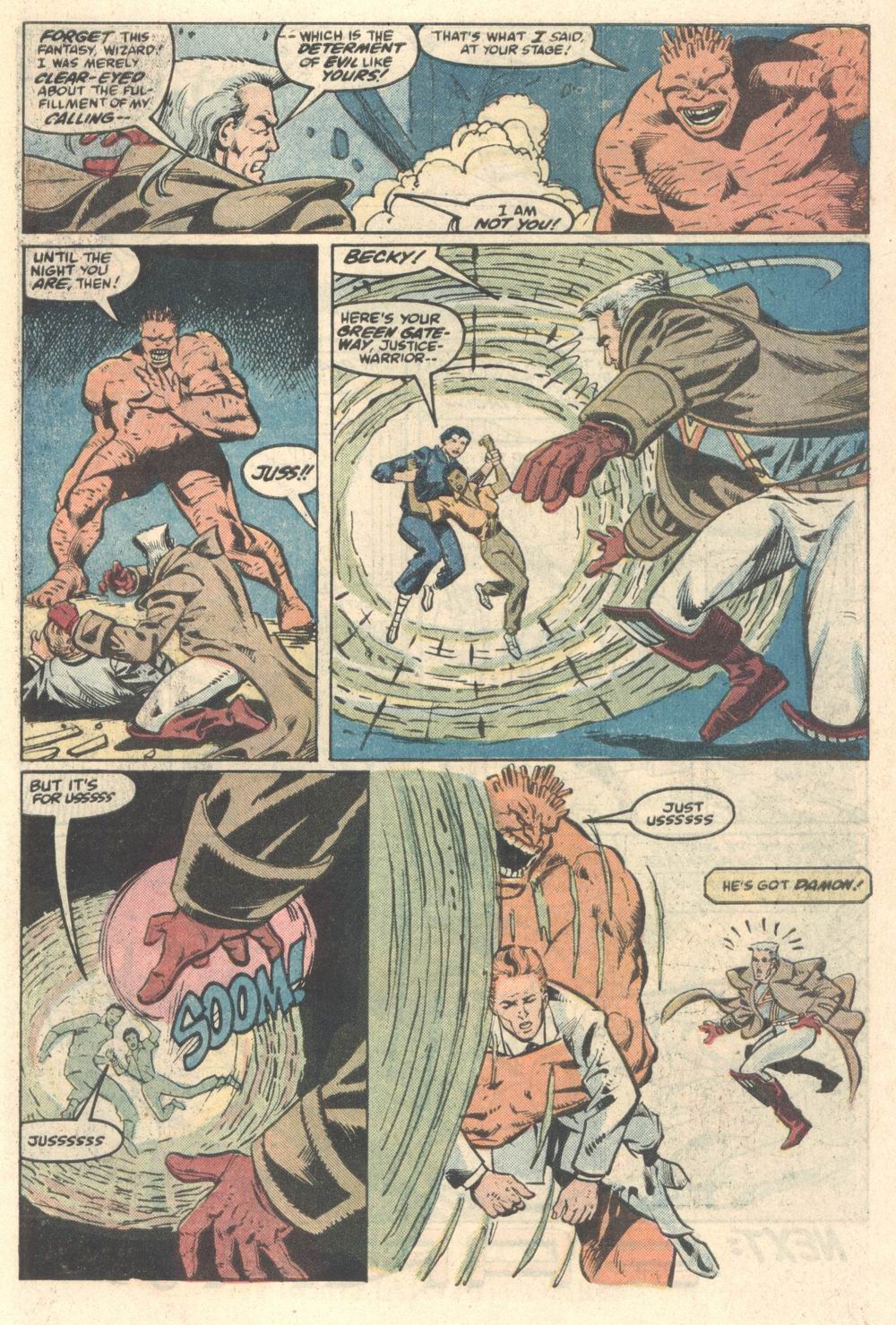 Read online Justice (1986) comic -  Issue #5 - 22