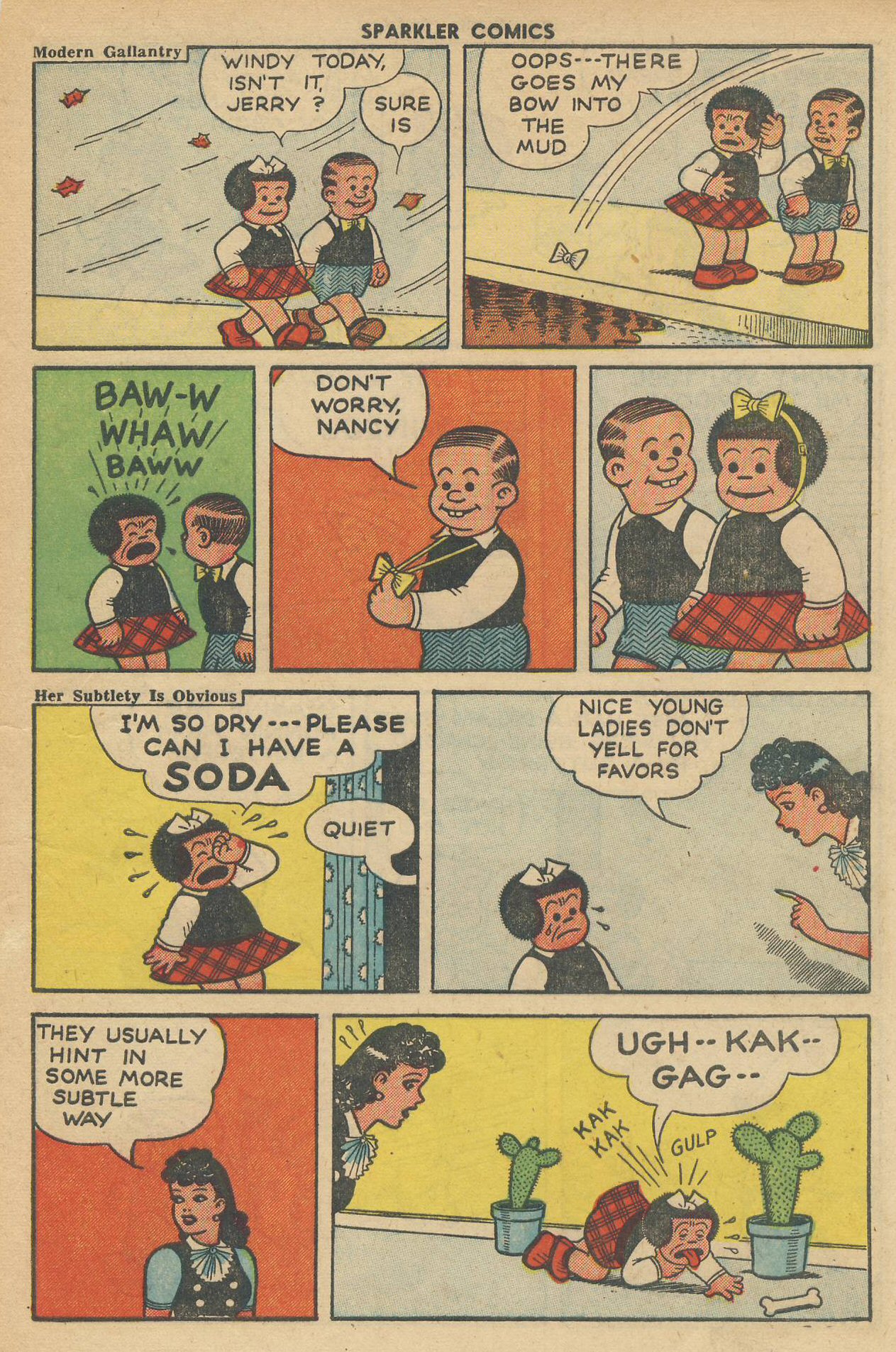 Read online Sparkler Comics comic -  Issue #106 - 9