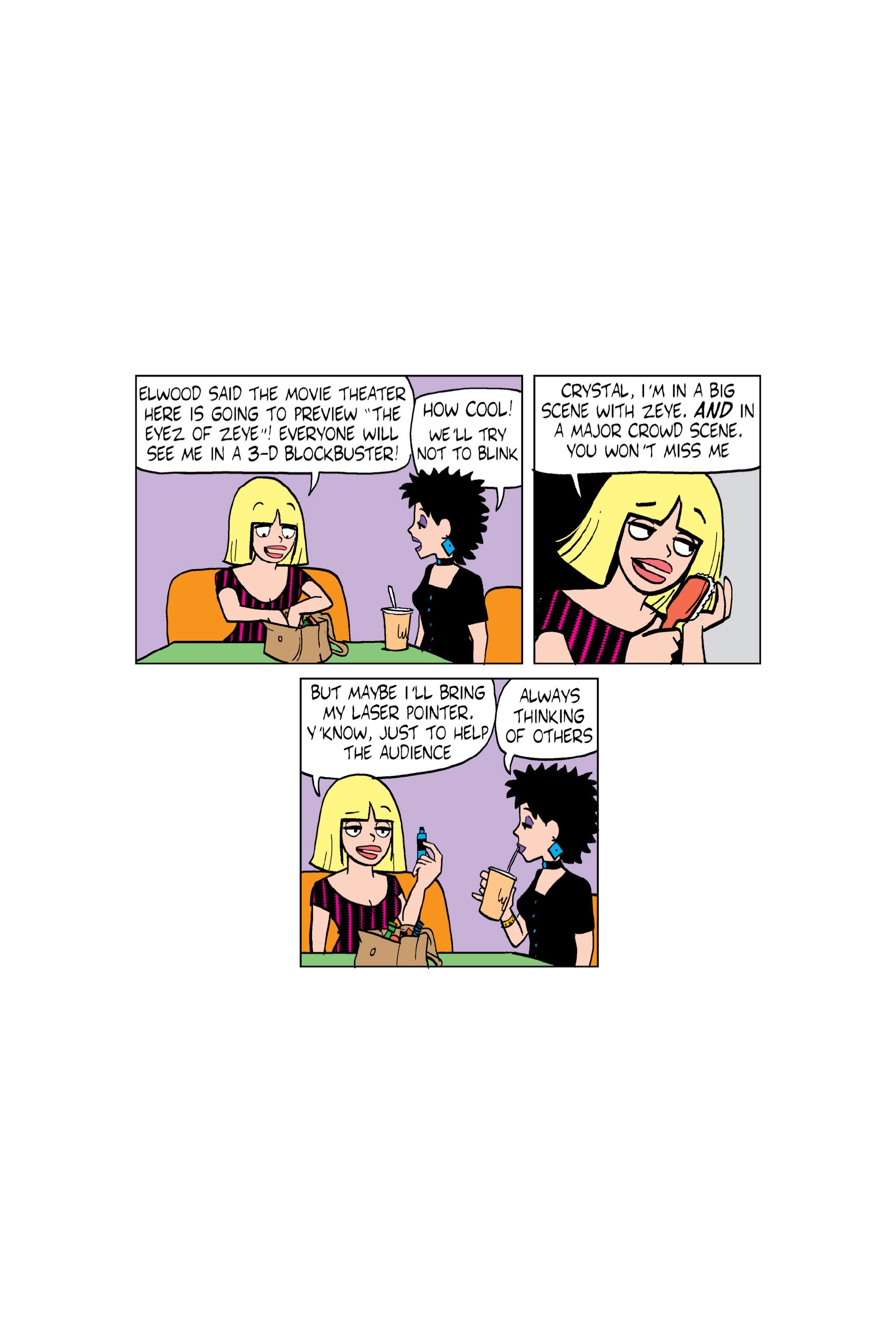 Read online Luann: Stress   Hormones = High School comic -  Issue # TPB - 80