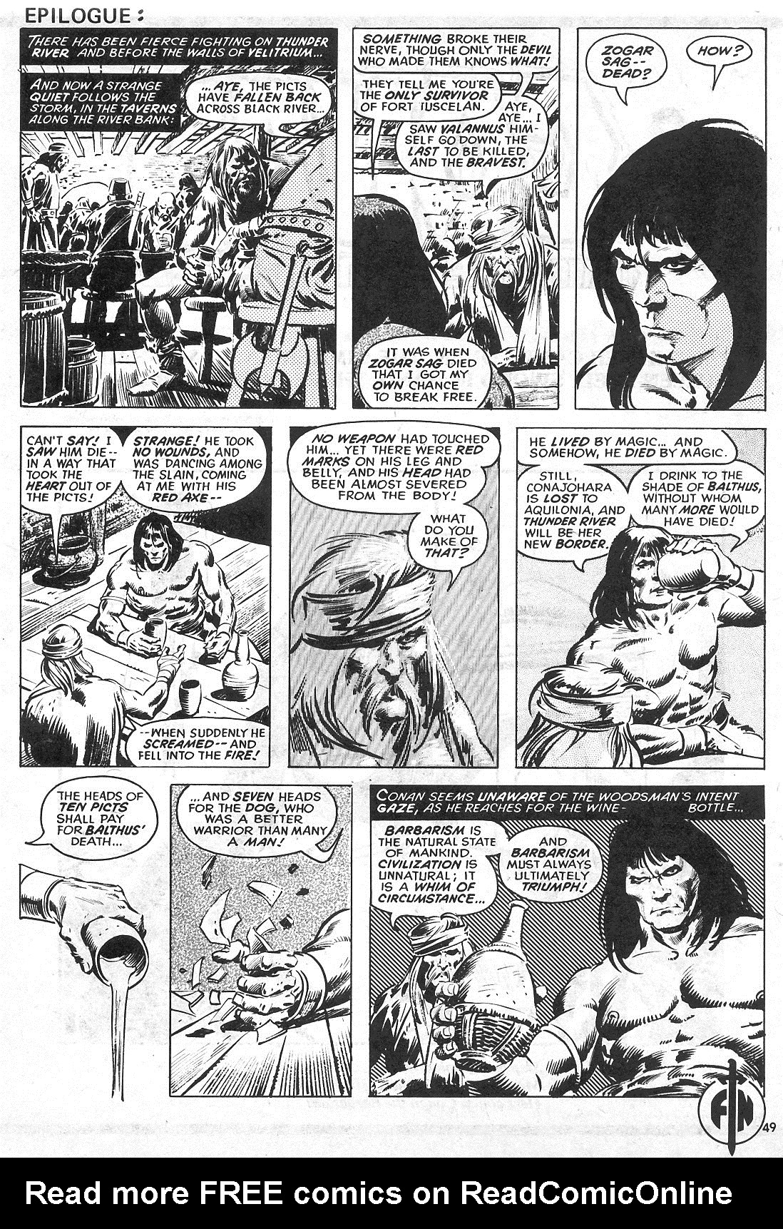 Read online The Savage Sword Of Conan comic -  Issue #27 - 49