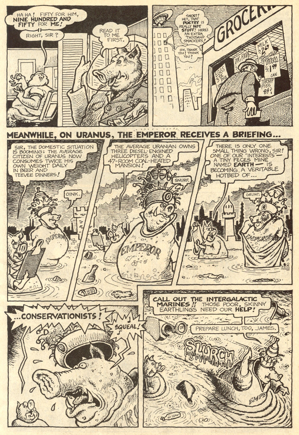 Read online Hydrogen Bomb Funnies comic -  Issue # Full - 8