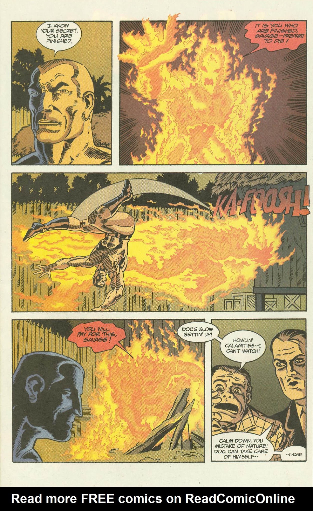 Read online Doc Savage: Curse of the Fire God comic -  Issue # TPB - 100