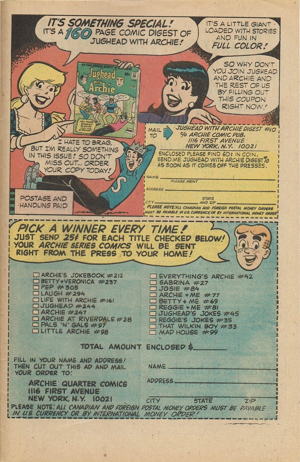 Read online Archie's Joke Book Magazine comic -  Issue #211 - 32