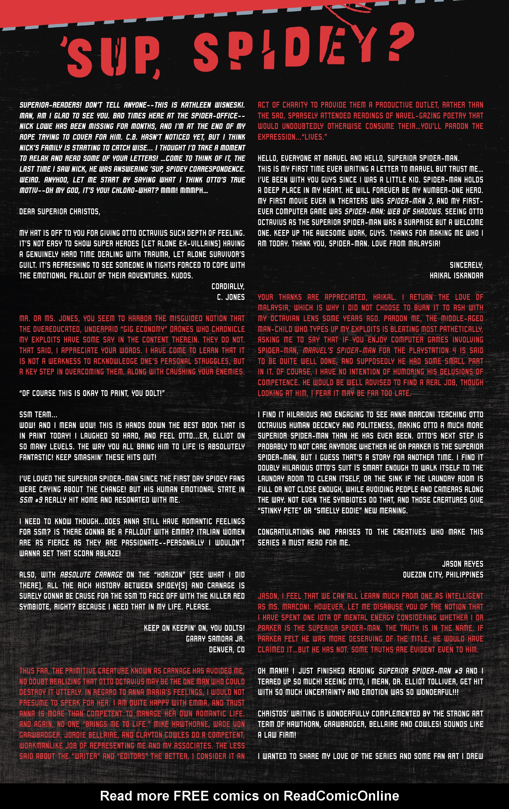 Read online Superior Spider-Man (2019) comic -  Issue #11 - 23