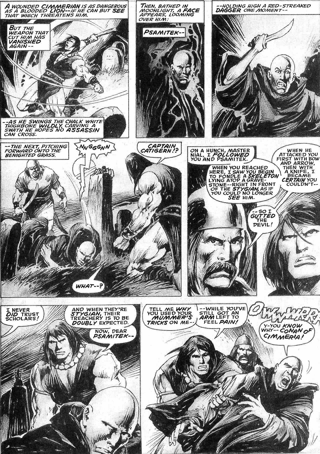 Read online The Savage Sword Of Conan comic -  Issue #210 - 8