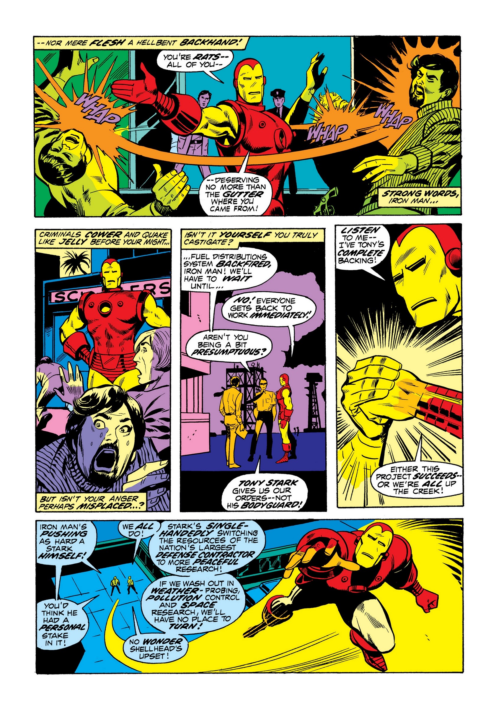 Read online Marvel Masterworks: The Invincible Iron Man comic -  Issue # TPB 8 (Part 3) - 57