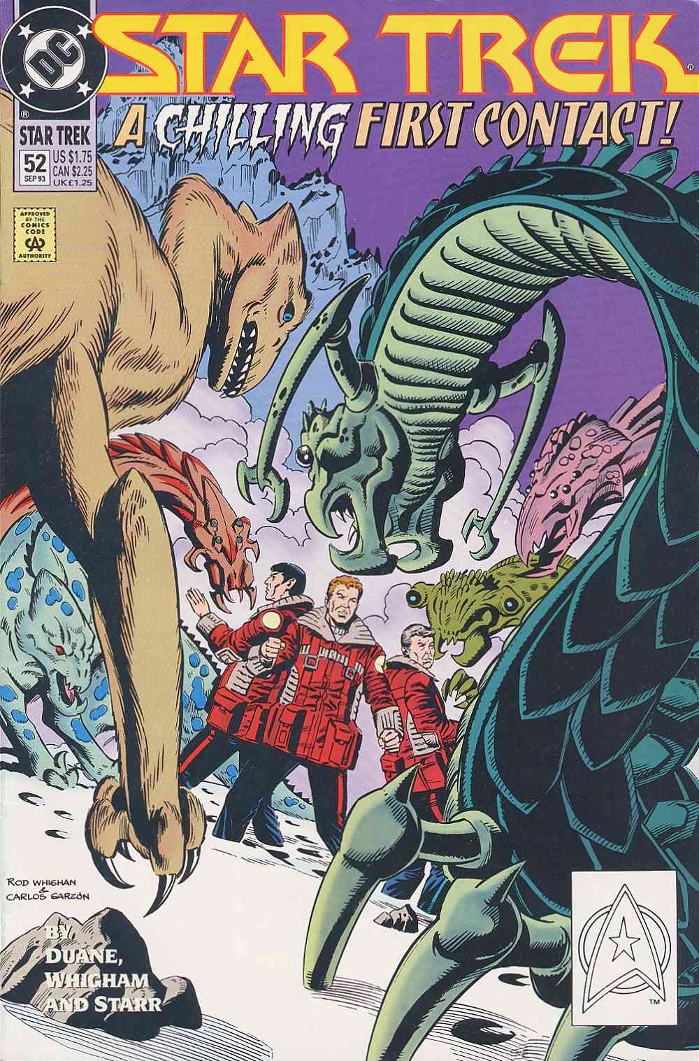 Read online Star Trek (1989) comic -  Issue #52 - 1