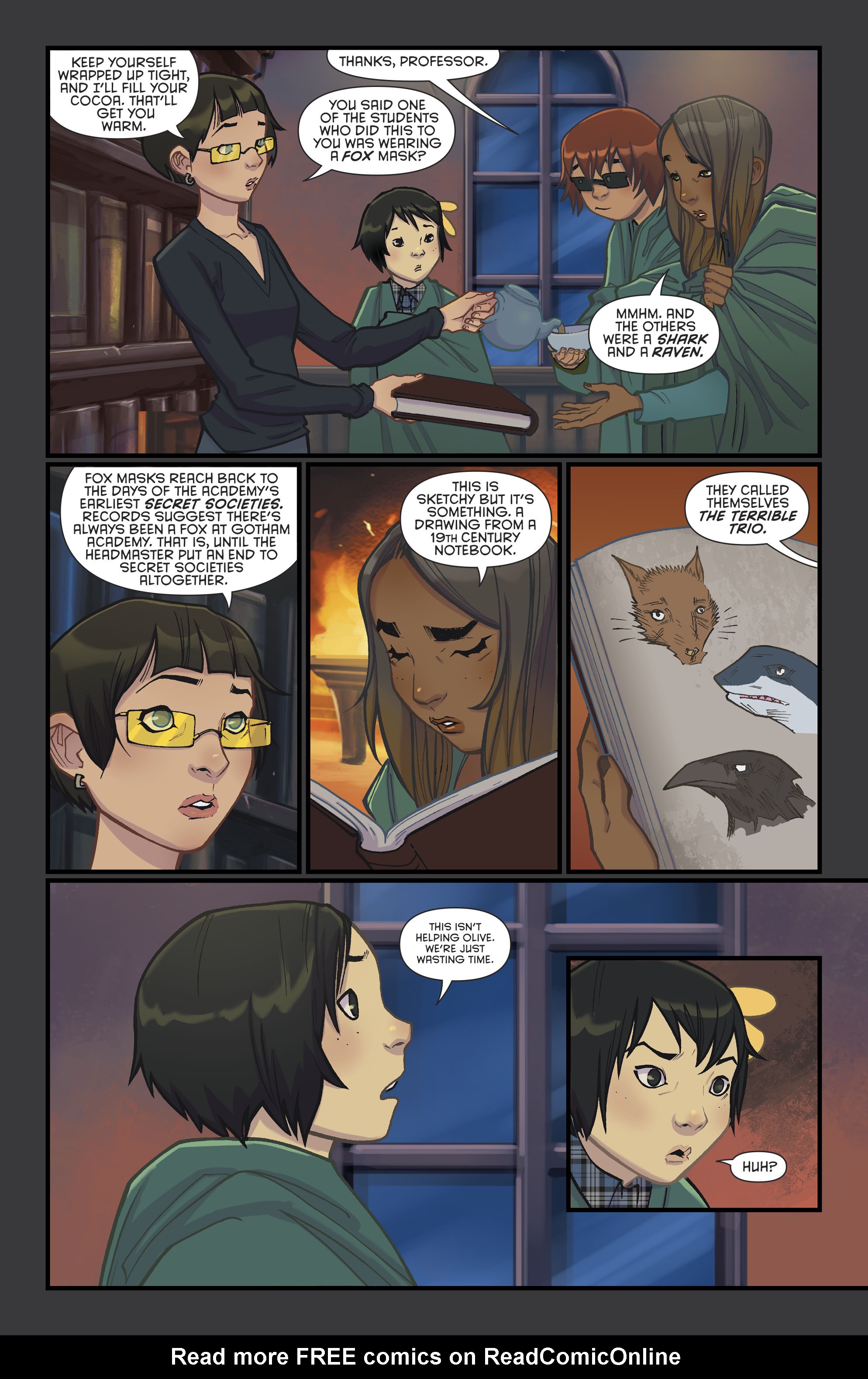 Read online Gotham Academy: Second Semester comic -  Issue #9 - 19