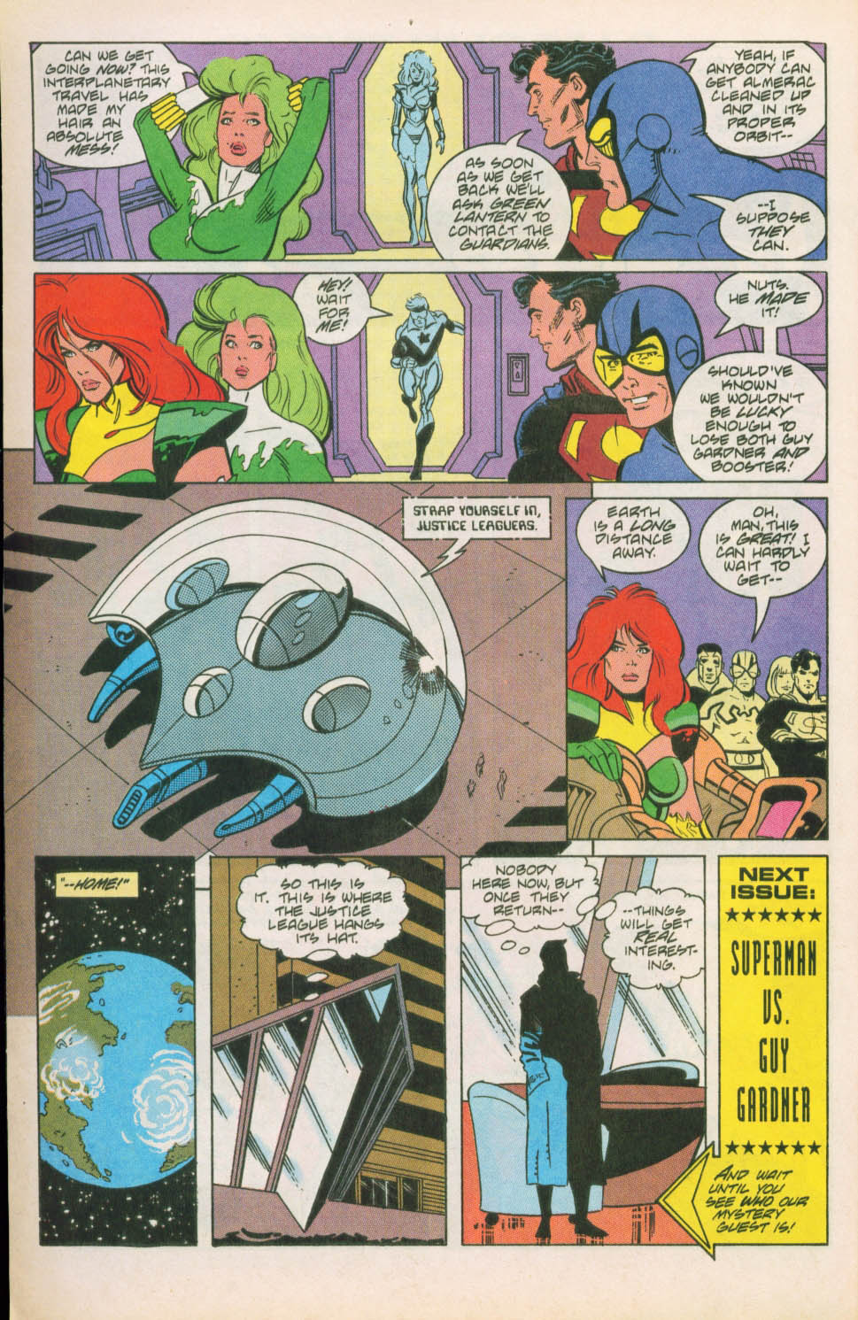 Read online Justice League America comic -  Issue #65 - 23