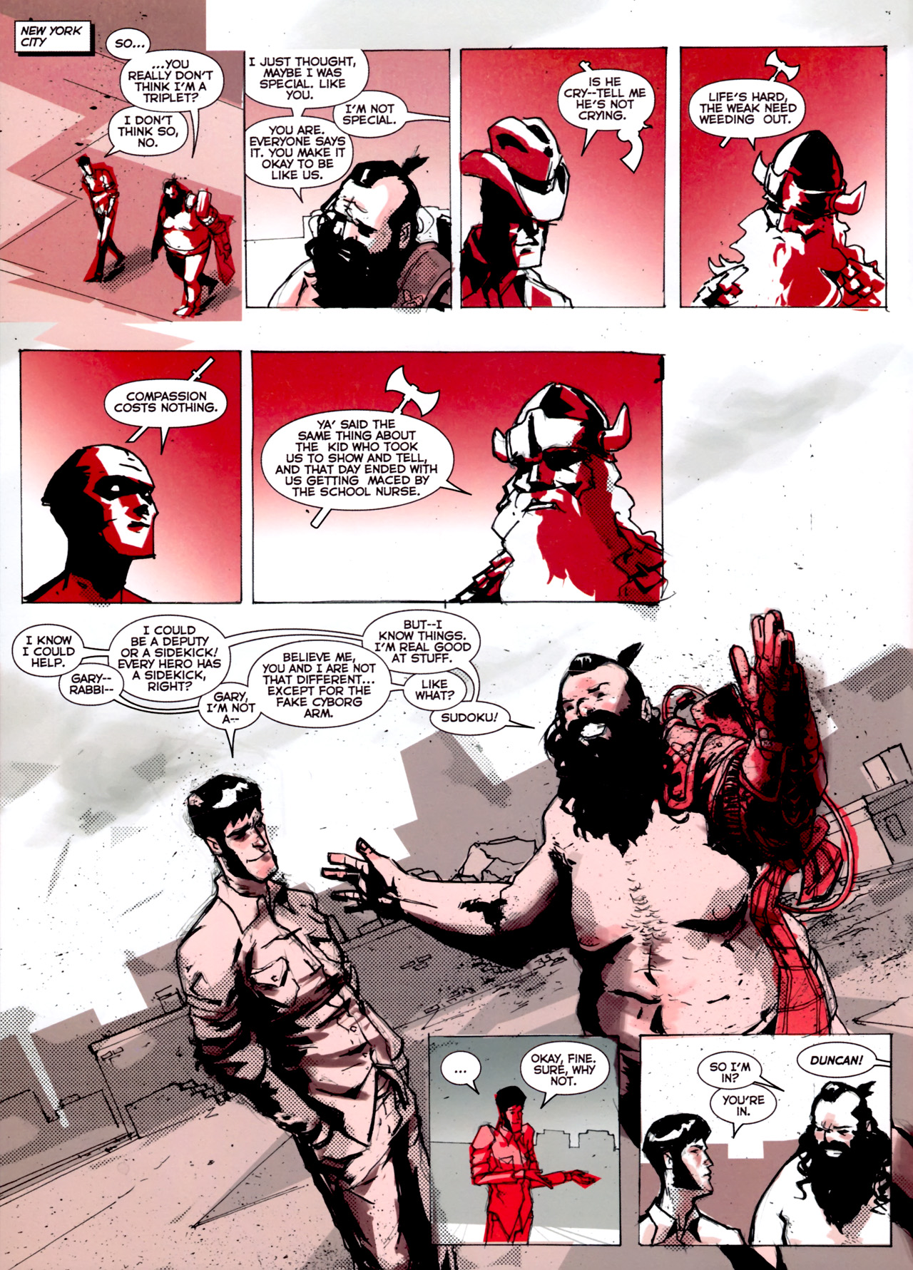 Read online Cowboy Ninja Viking comic -  Issue #4 - 12