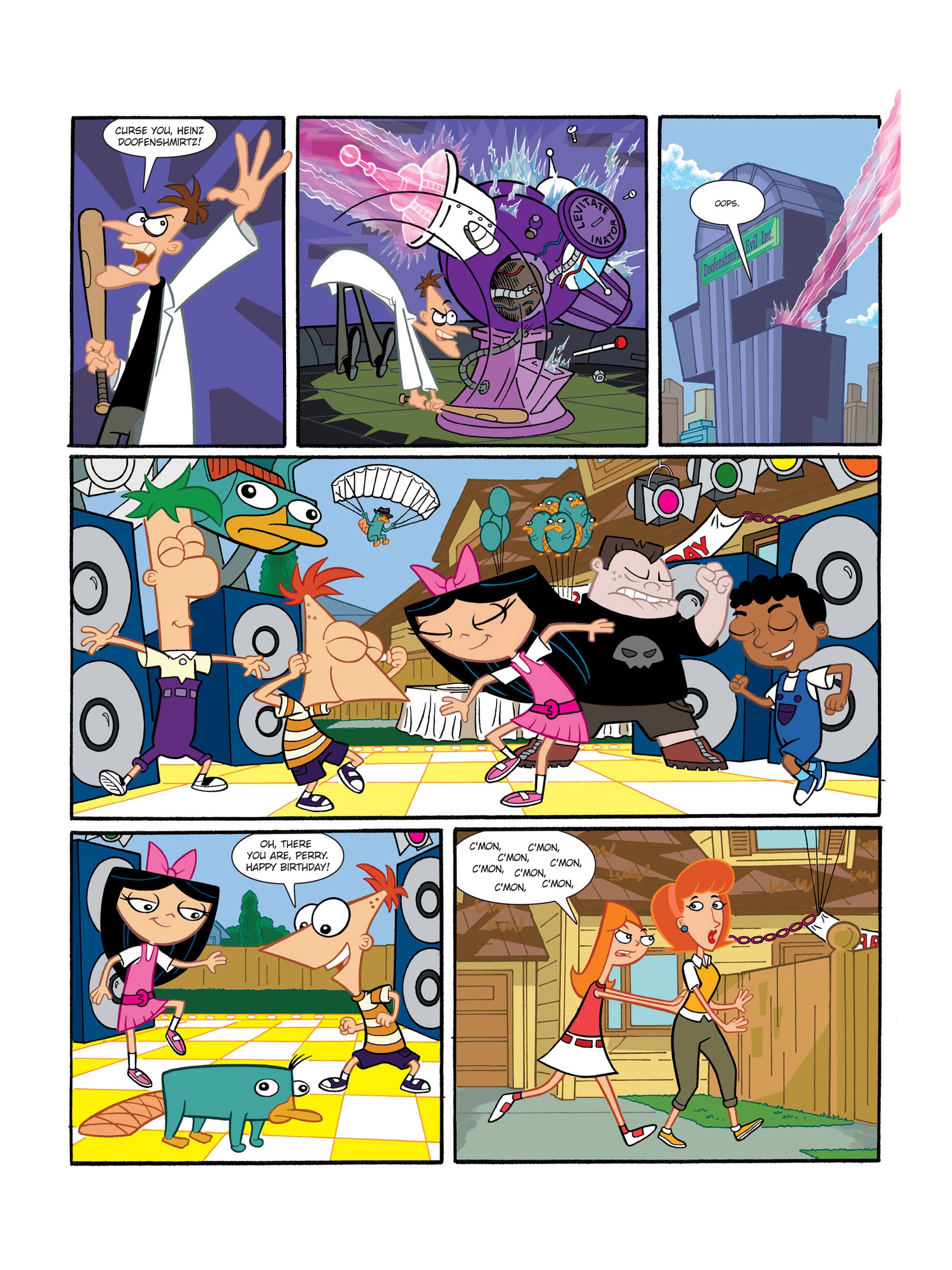 Read online Phineas and Ferb comic -  Issue # Full - 8