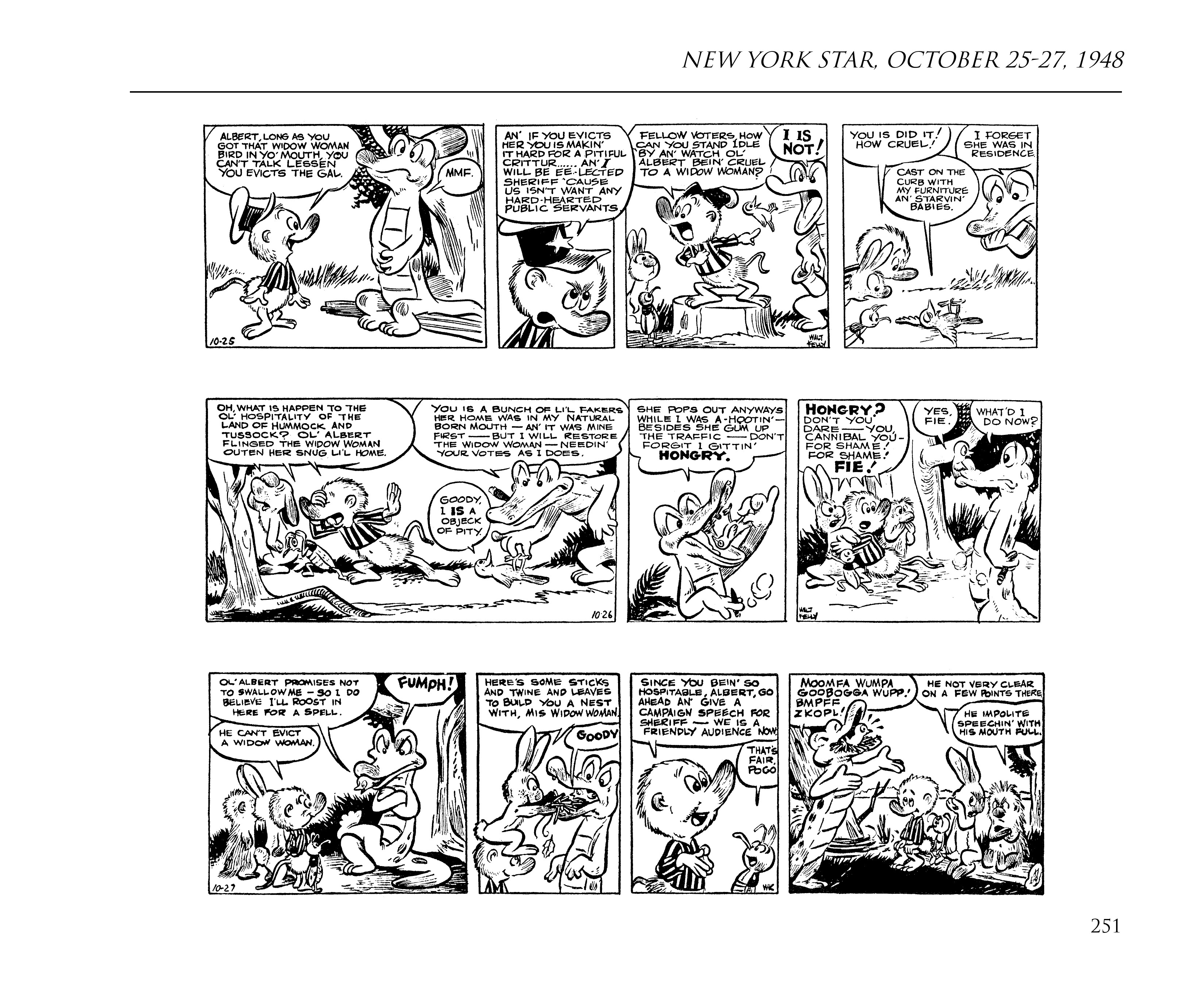 Read online Pogo by Walt Kelly: The Complete Syndicated Comic Strips comic -  Issue # TPB 1 (Part 3) - 69