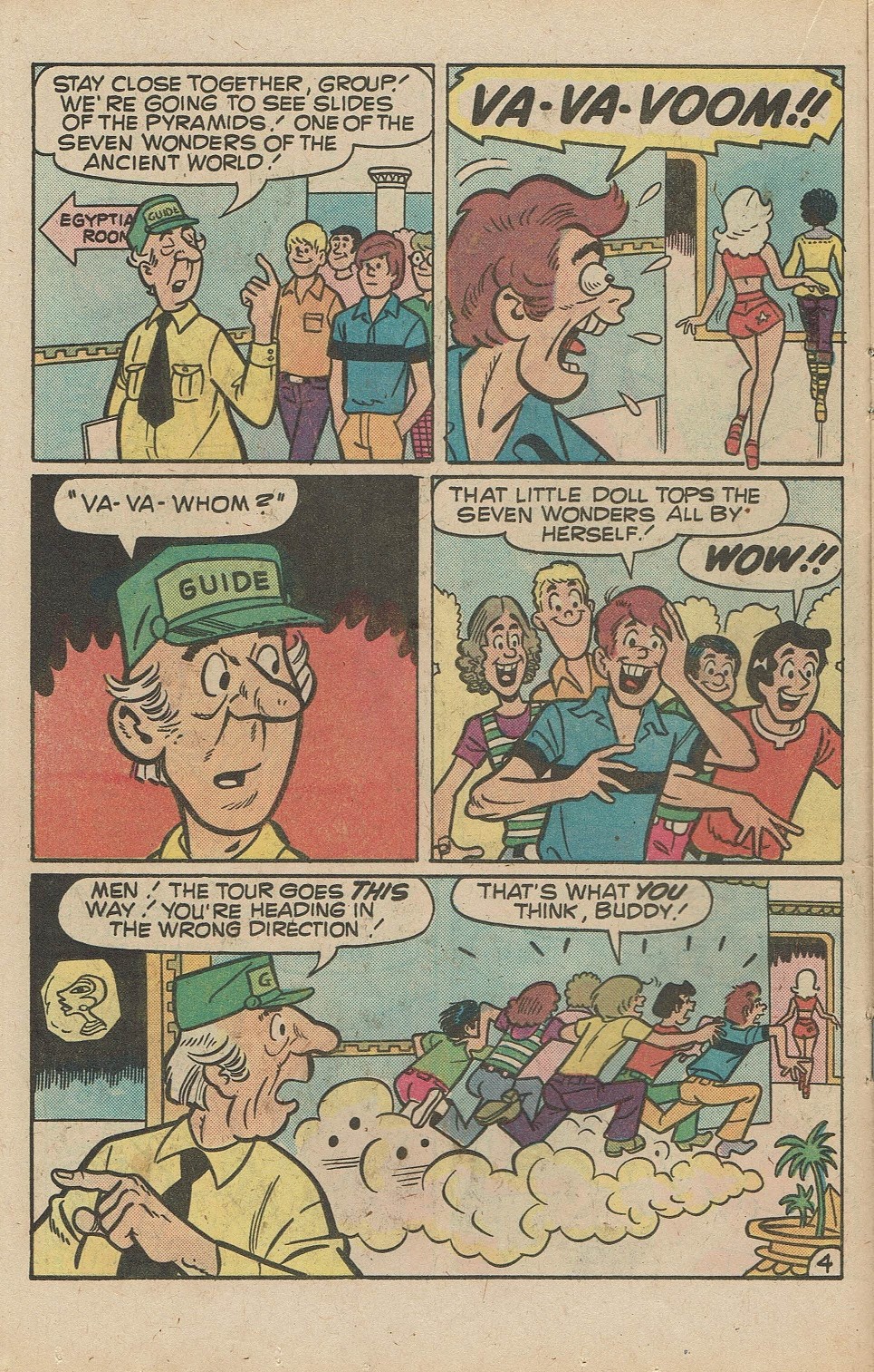 Read online Archie's TV Laugh-Out comic -  Issue #54 - 16