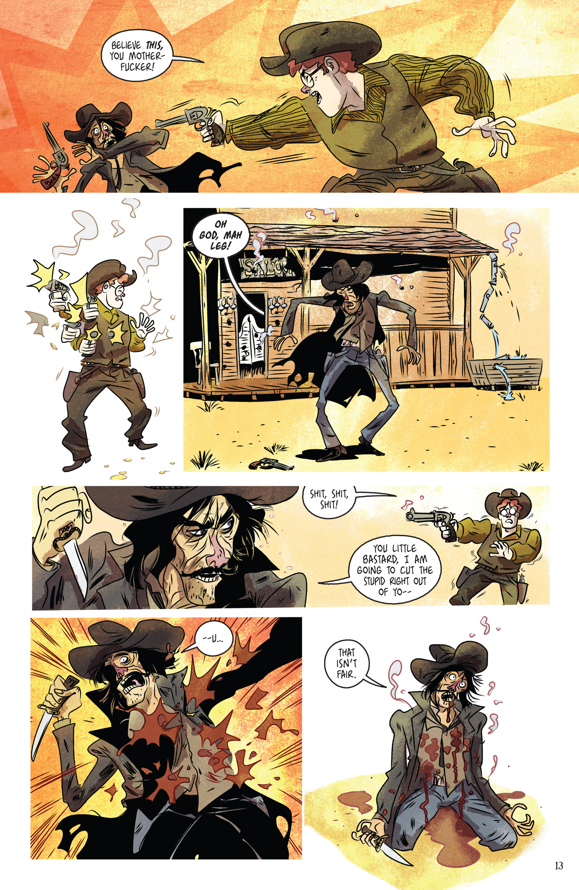 Read online Outlaw Territory comic -  Issue # TPB 3 (Part 1) - 15