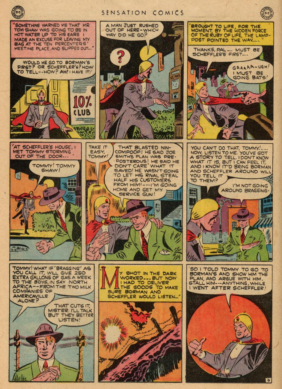 Read online Sensation (Mystery) Comics comic -  Issue #36 - 22