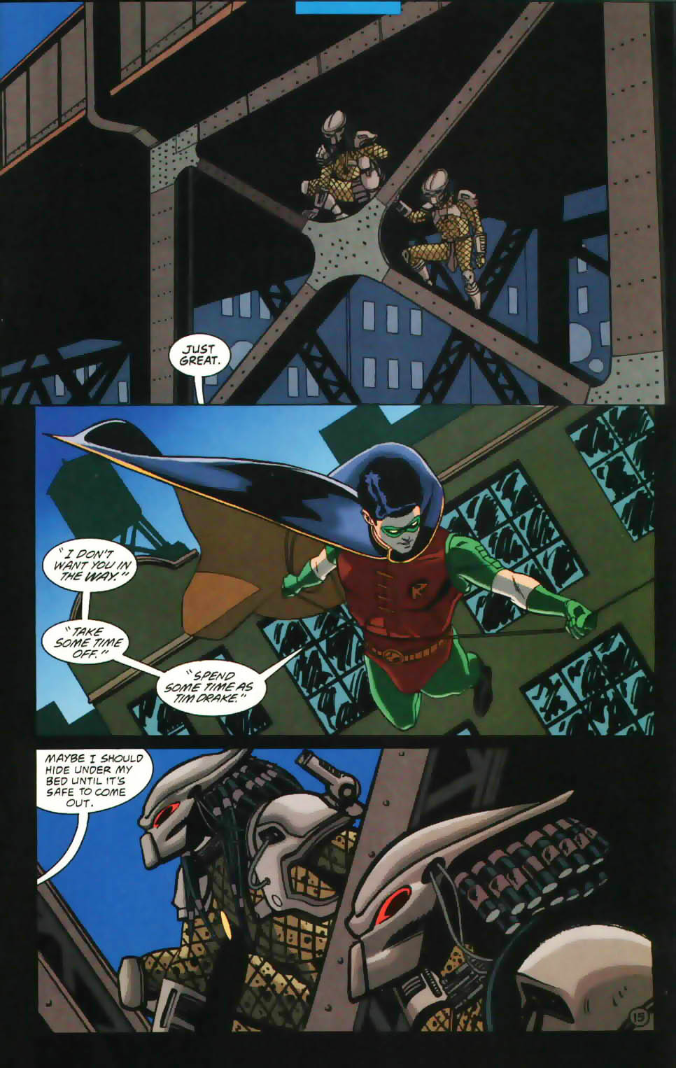 Read online Batman/Predator III comic -  Issue #3 - 16