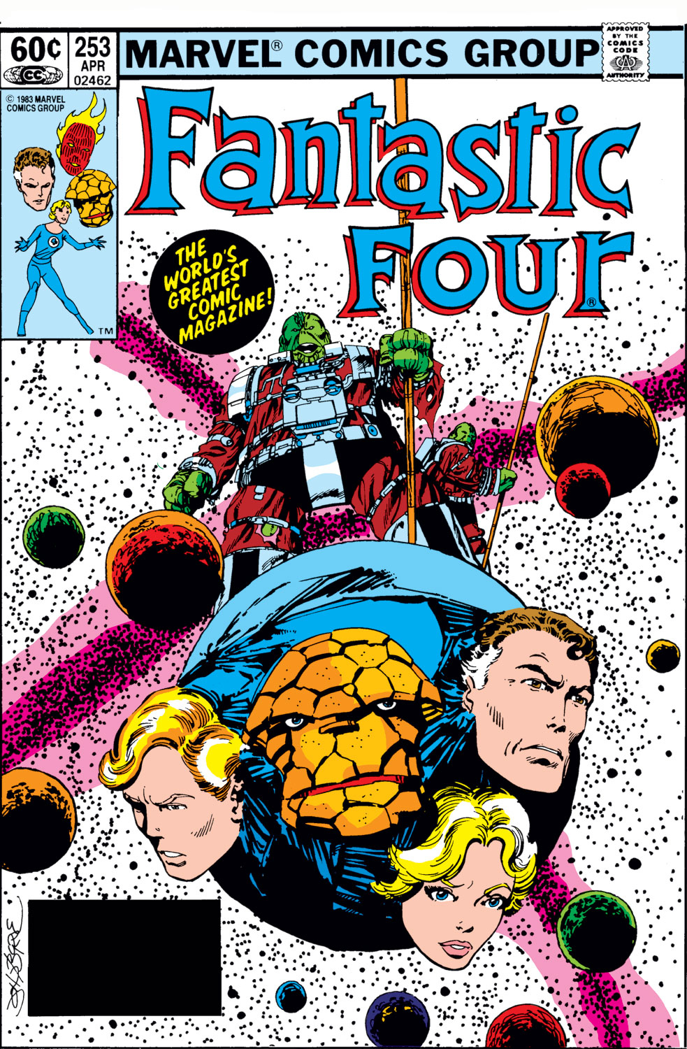 Read online Fantastic Four (1961) comic -  Issue #253 - 1