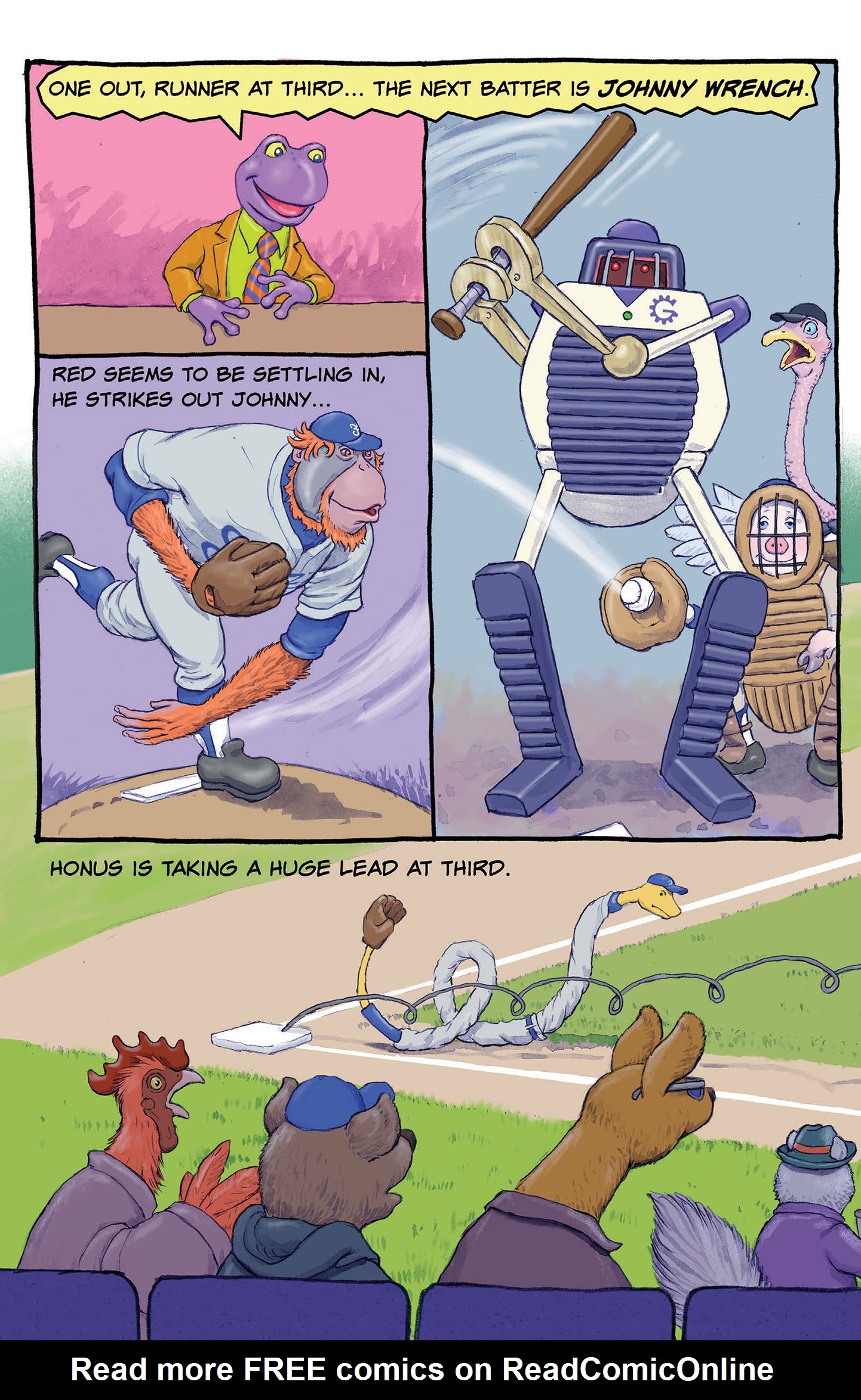 Read online Fuzzy Baseball comic -  Issue #3 - 26