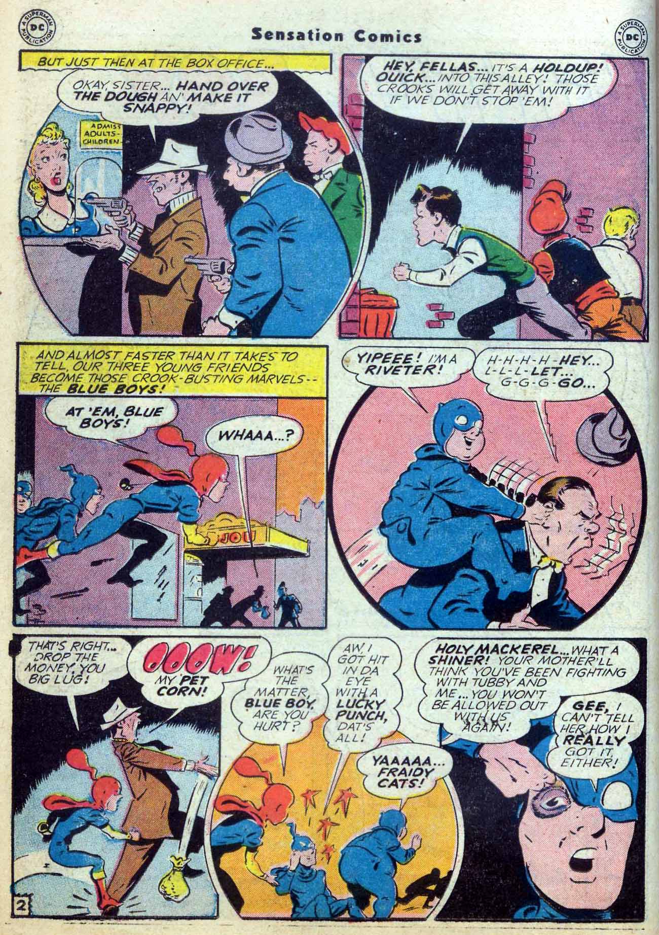 Read online Sensation (Mystery) Comics comic -  Issue #59 - 18