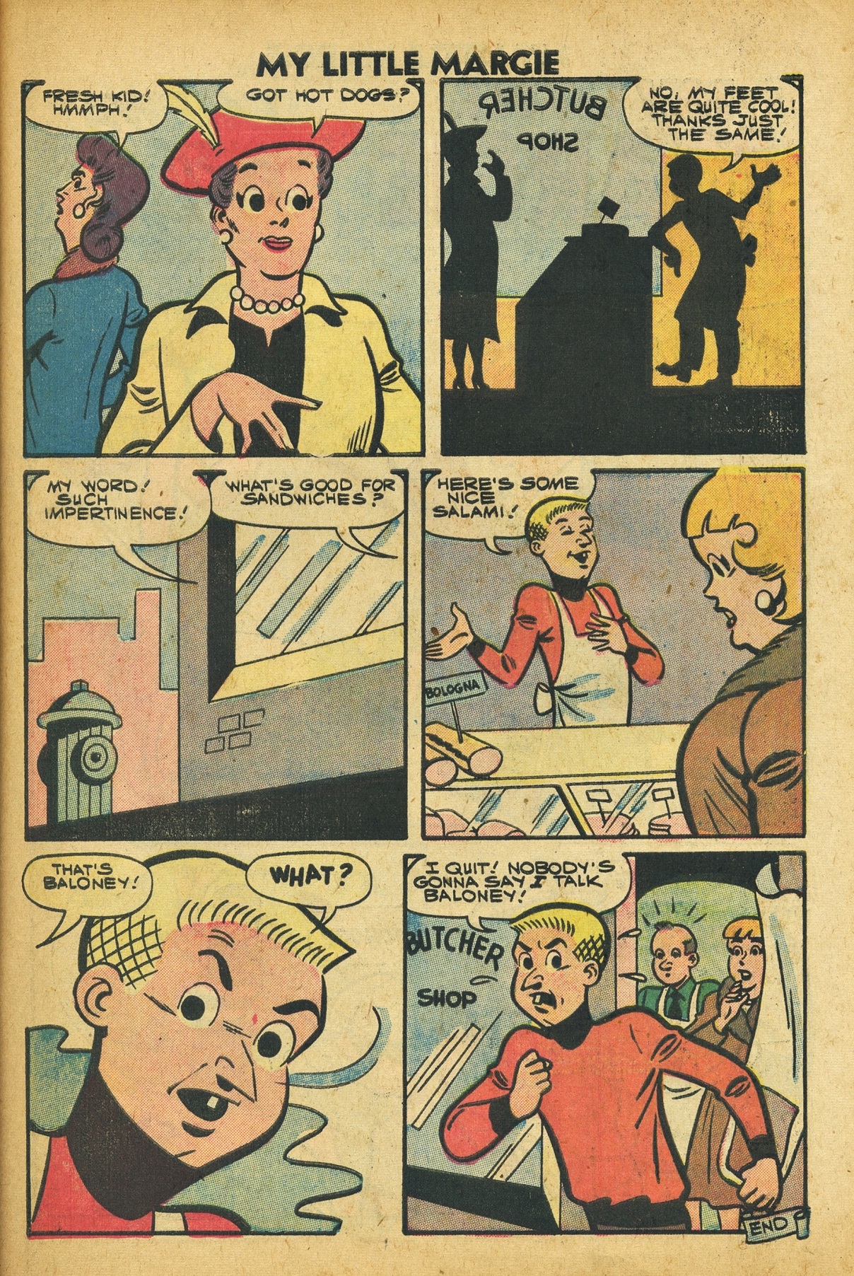 Read online My Little Margie (1954) comic -  Issue #21 - 27