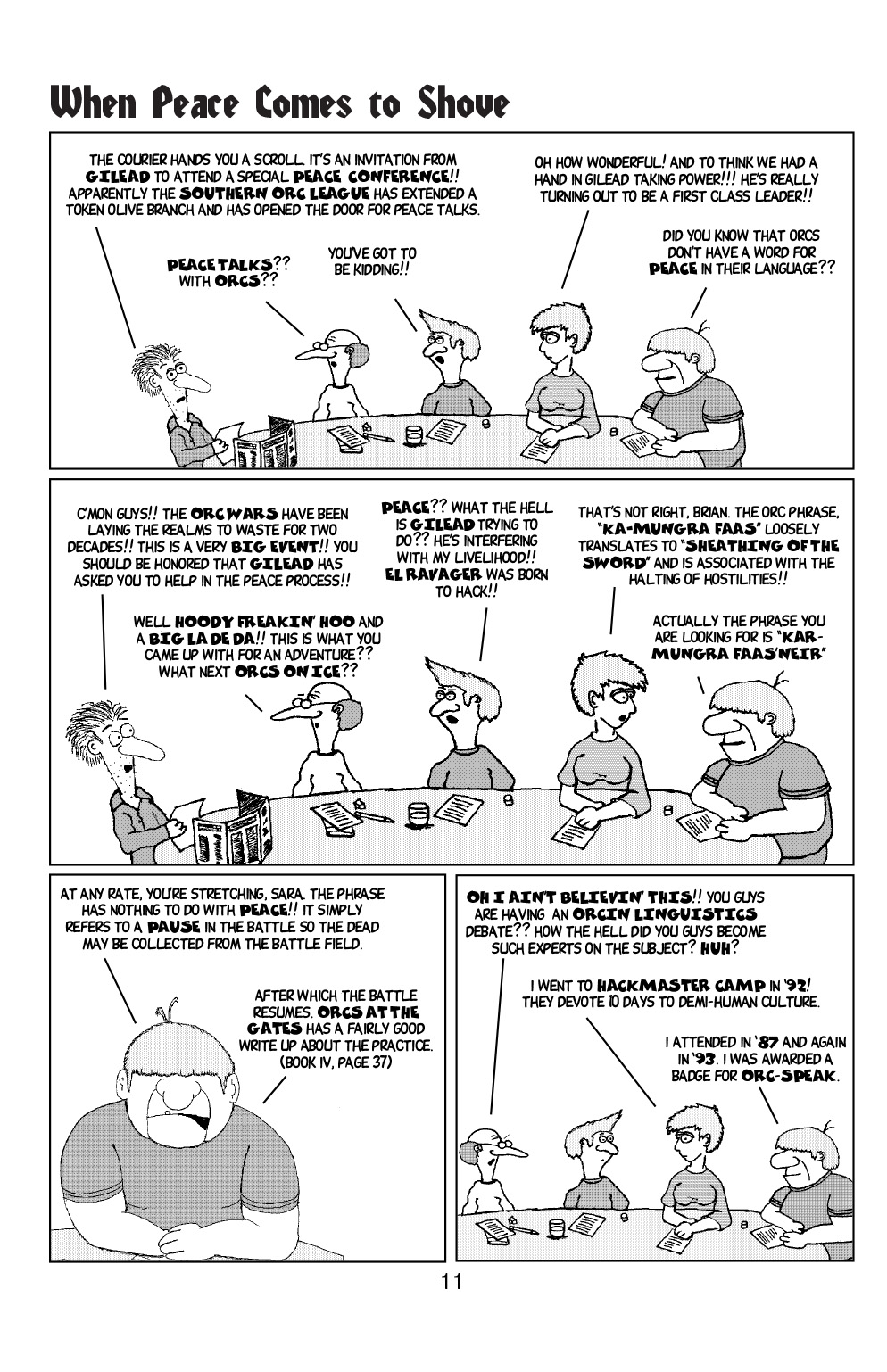 Read online Knights of the Dinner Table comic -  Issue #18 - 13