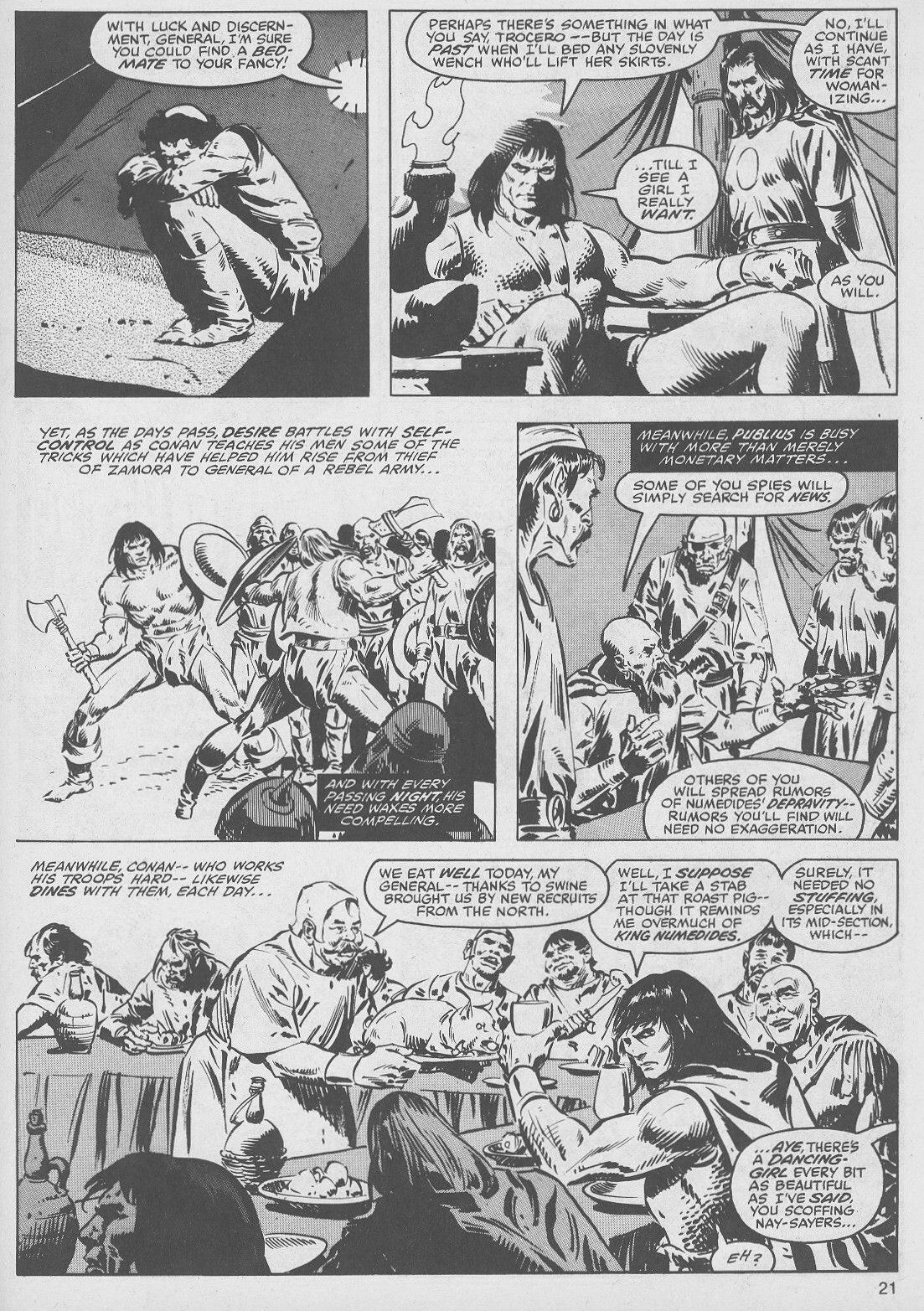 Read online The Savage Sword Of Conan comic -  Issue #49 - 21