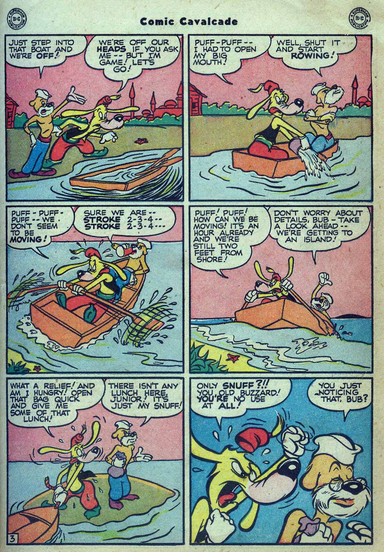 Read online Comic Cavalcade comic -  Issue #33 - 23