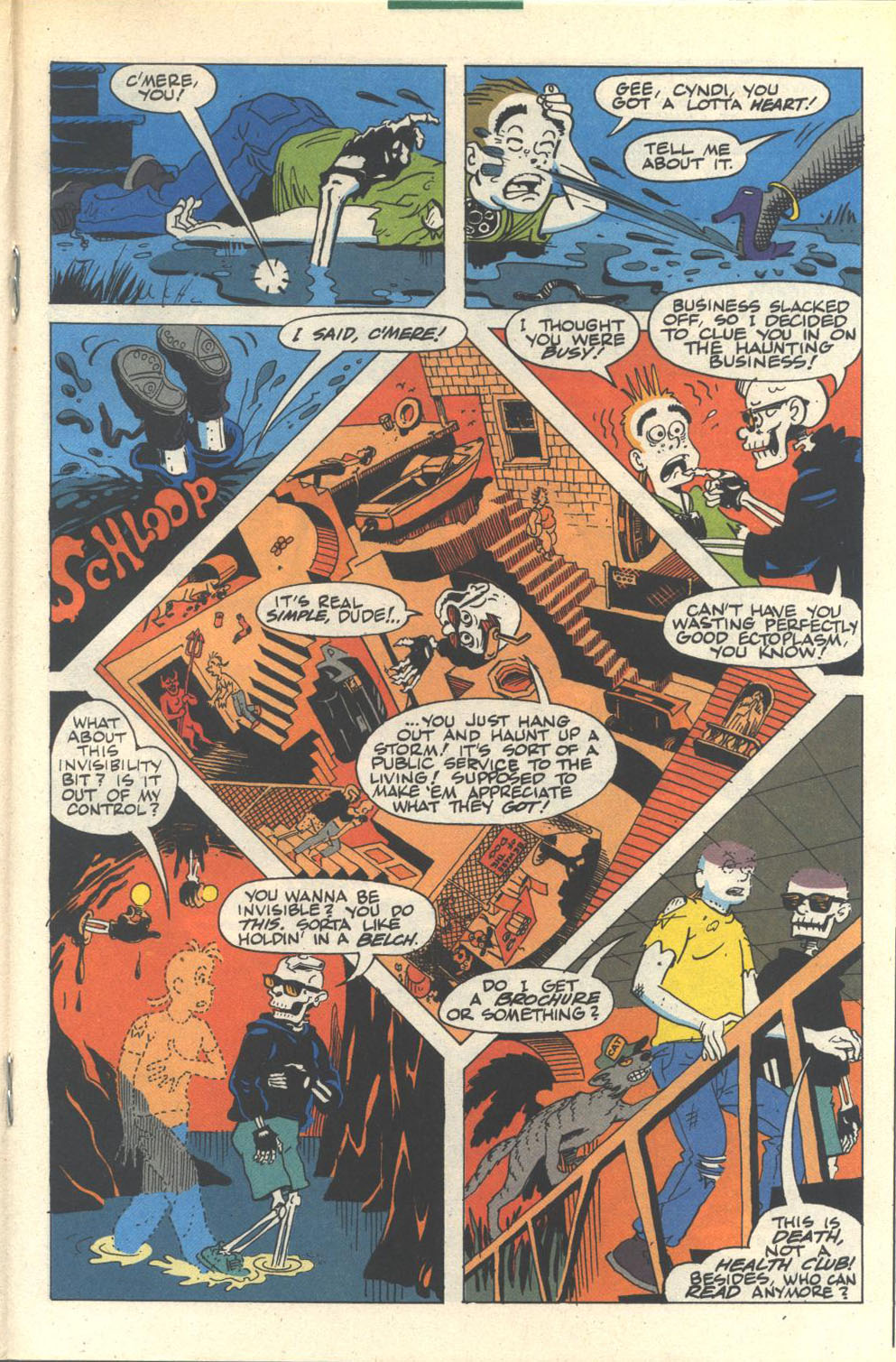 Read online Mort The Dead Teenager comic -  Issue #1 - 14