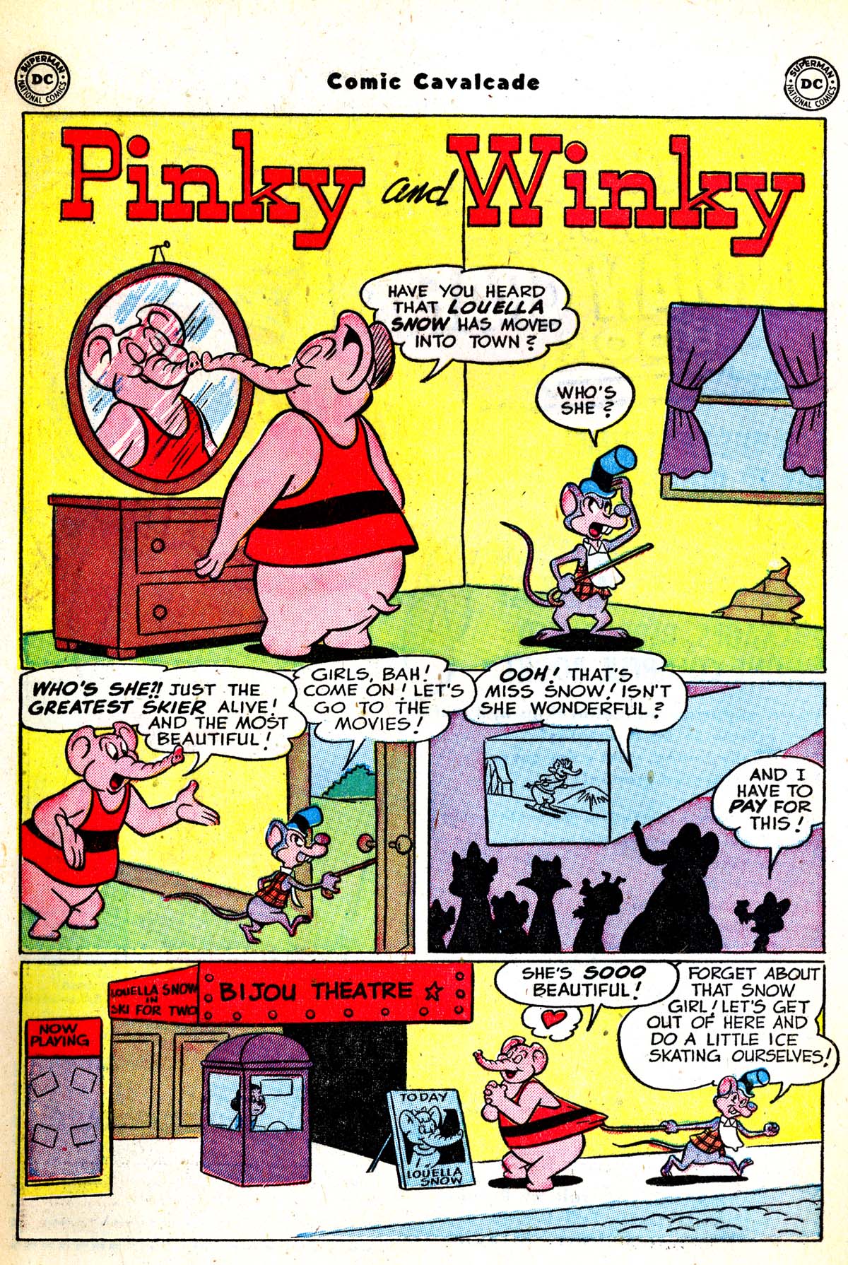 Read online Comic Cavalcade comic -  Issue #48 - 44